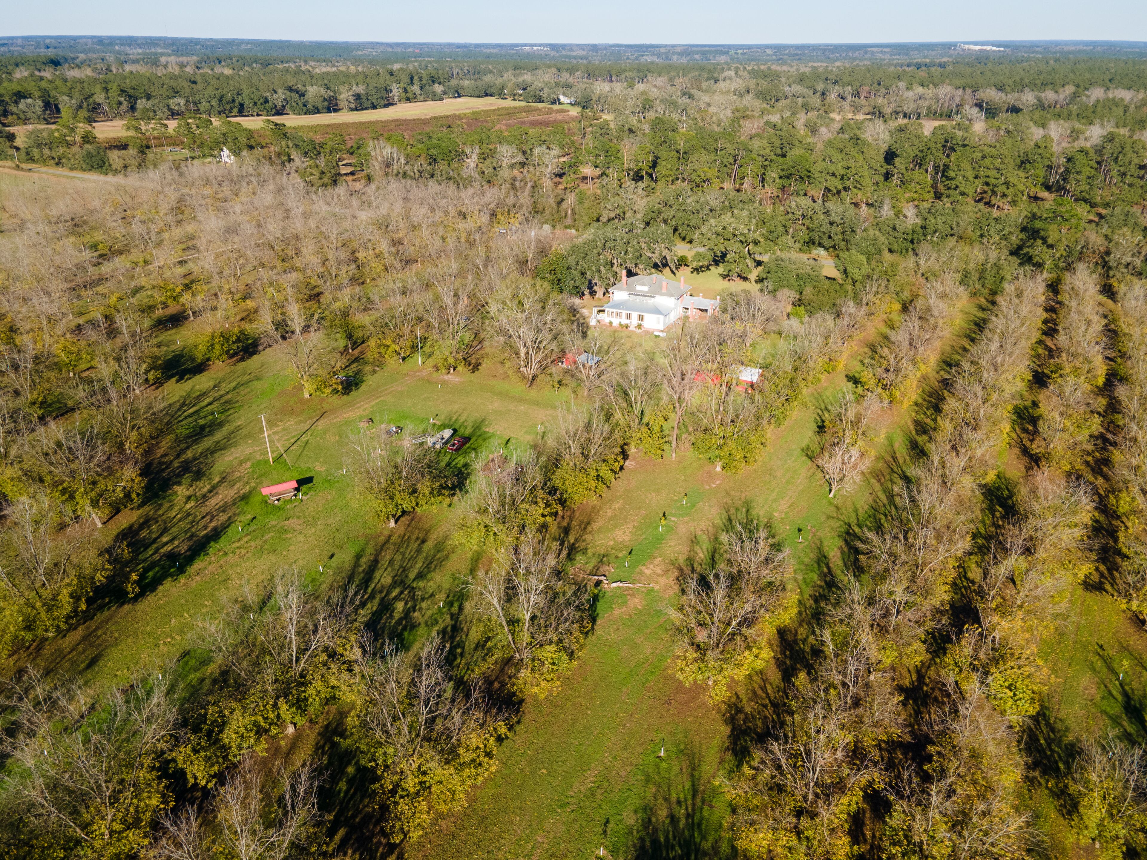 Located at 8355 Old Madison Road, this Quitman, Georgia estate is currently on the market for $2,100,000.
Courtesy of David Burnett and the Canopy Realty Group