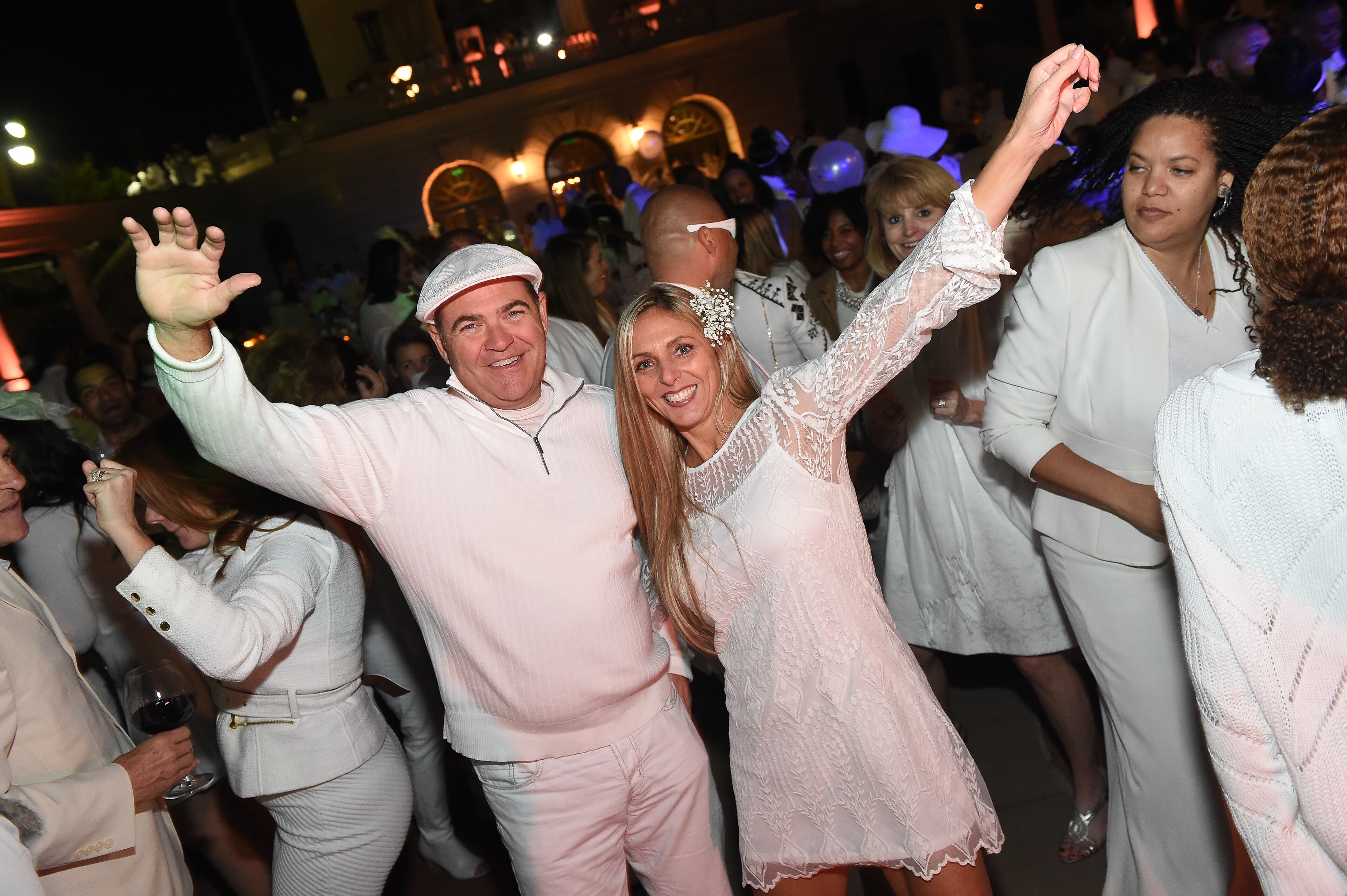 Atlanta's first Diner en Blanc, held in partnership with Moet Ice Imperial, was held Oct. 16, 2014 at Millennium Gate Park in Atlanta. (Photo by Paras Griffin)