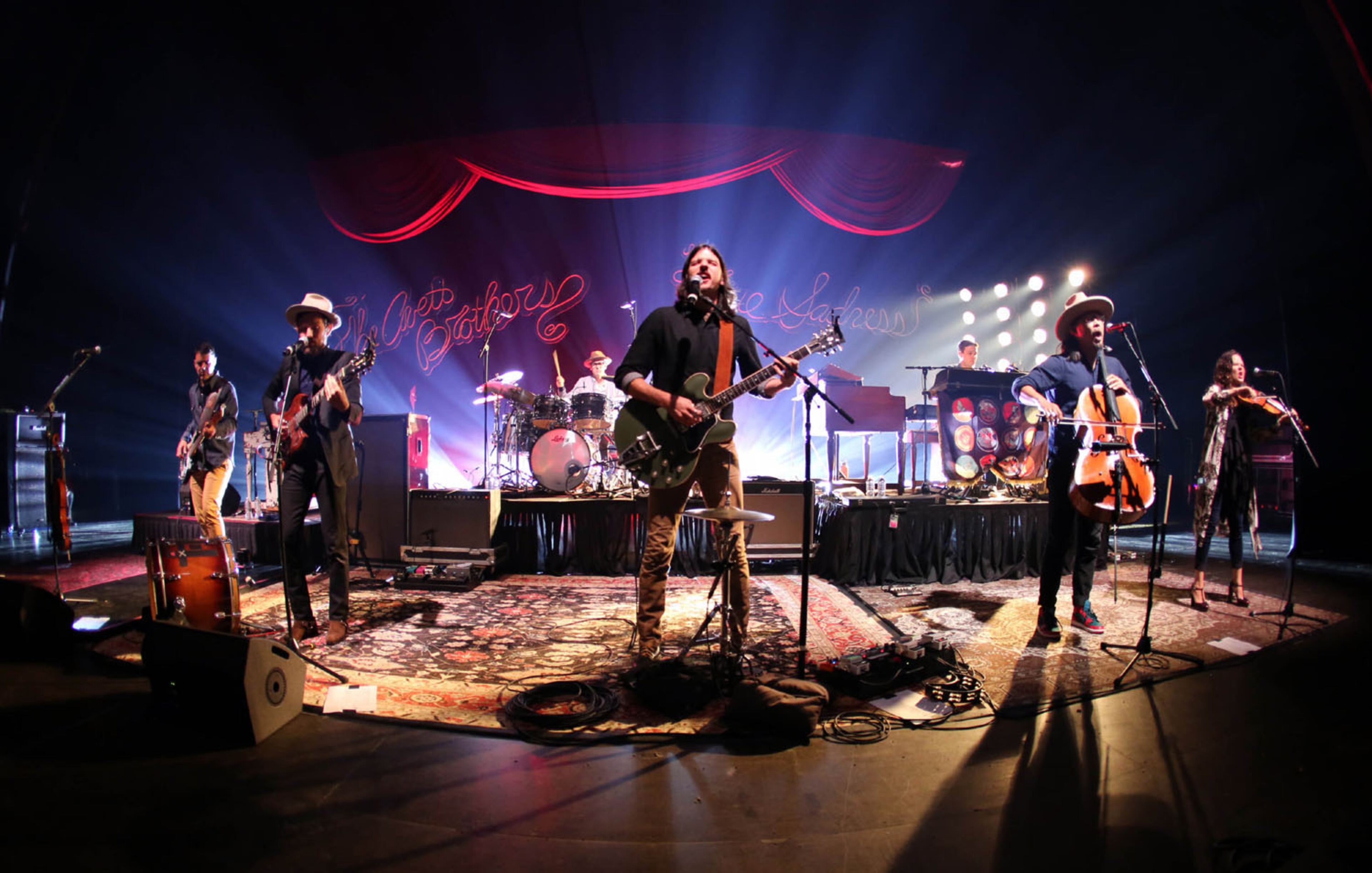 #1 of #24. PLEASE KEEP IN SEQUENTIAL ORDER FOR THE CONTINUITY OF THE GALLERY. Indie folk rockers The Avett Brothers played the first of three nights at the Fox Theatre on Thursday, June 8, 2017, on their True Sadness Tour.Robb Cohen Photography & Video /RobbsPhotos.com