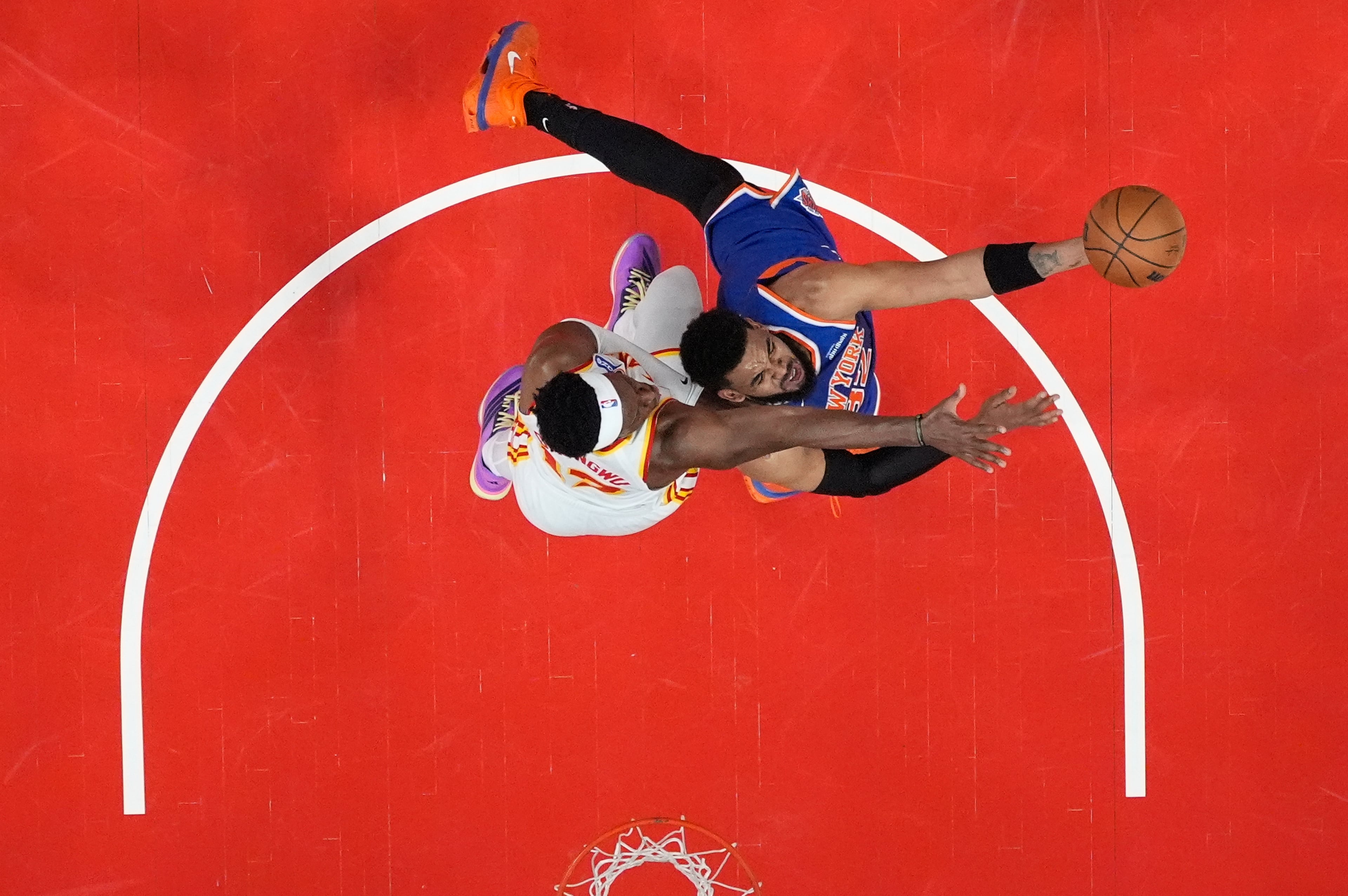 Knicks Hawks Basketball