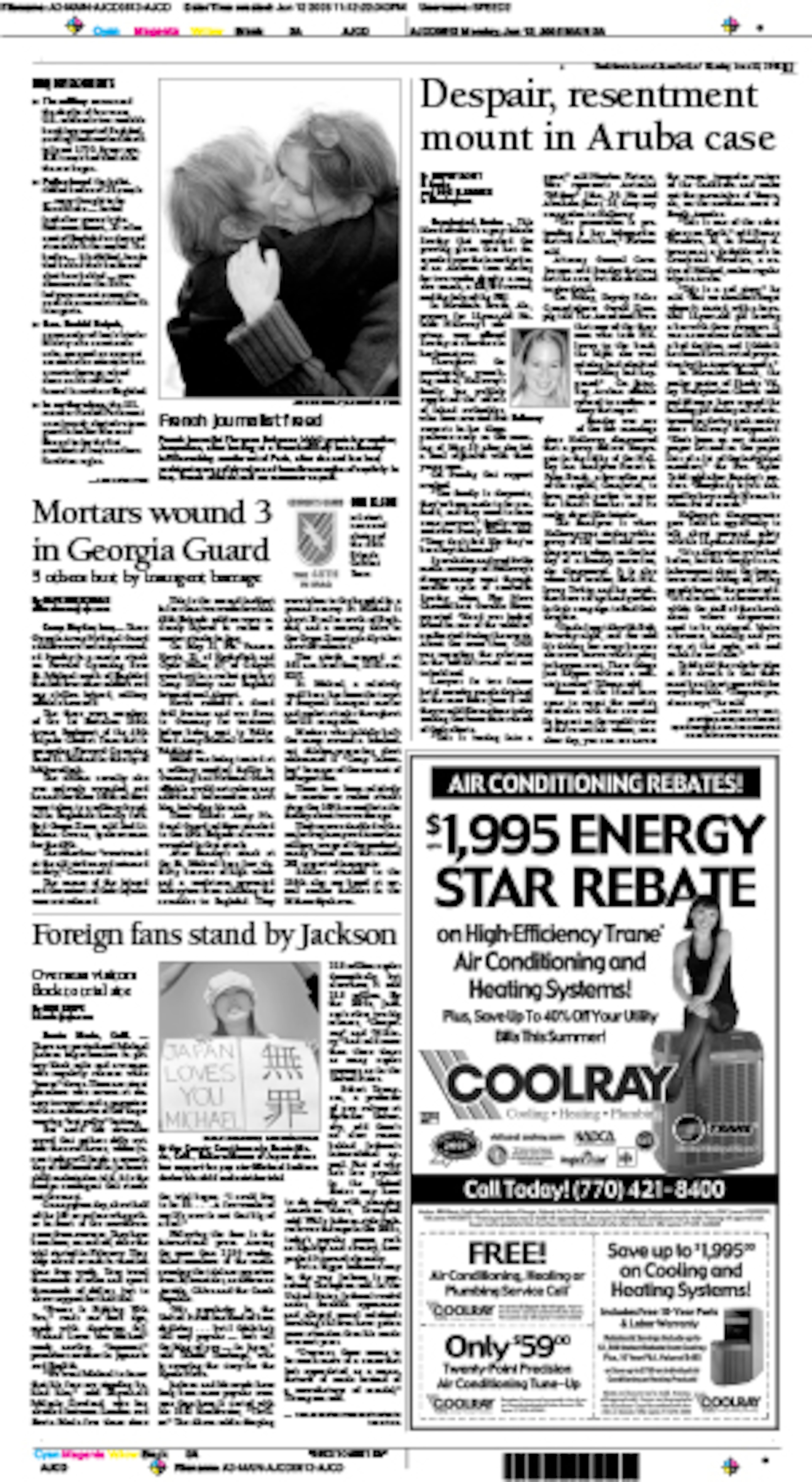 The AJC's Jeffry Scott and Don Plummer covered the Natalee Holloway disappearance early in the summer of 2005.