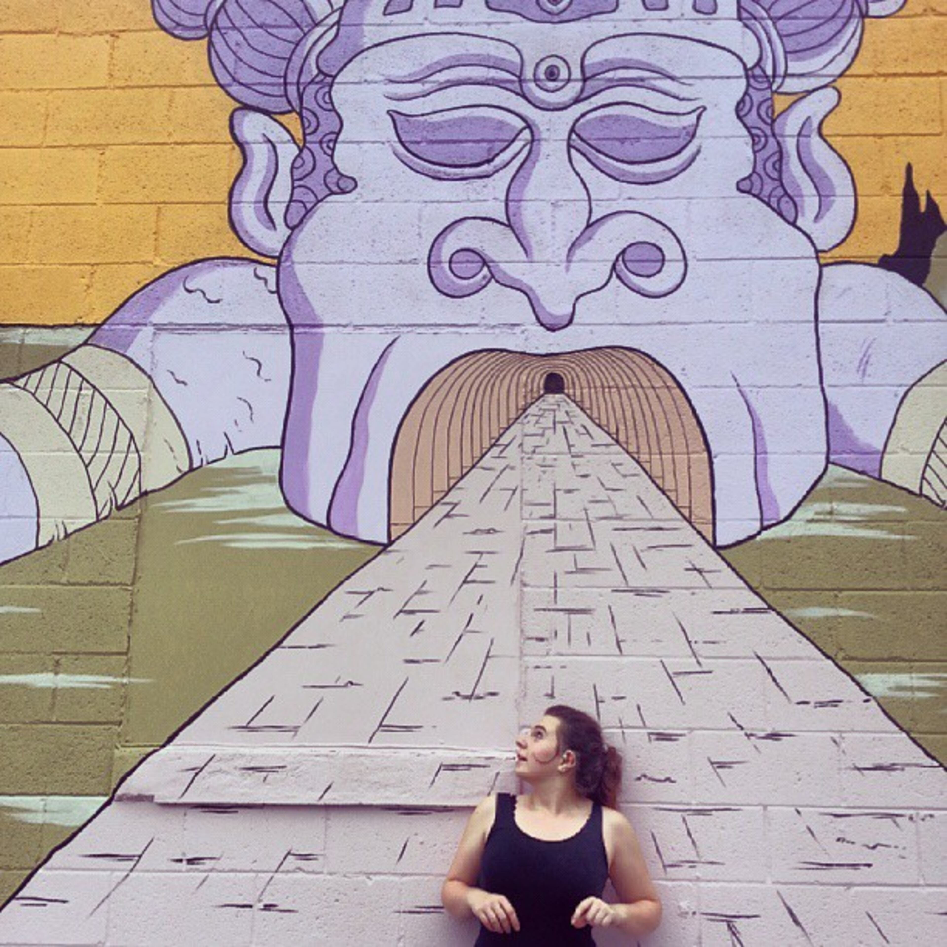 Living walls #LW2013 #Atlanta #streetart #art #murals #biking -- @geraldinemacauley