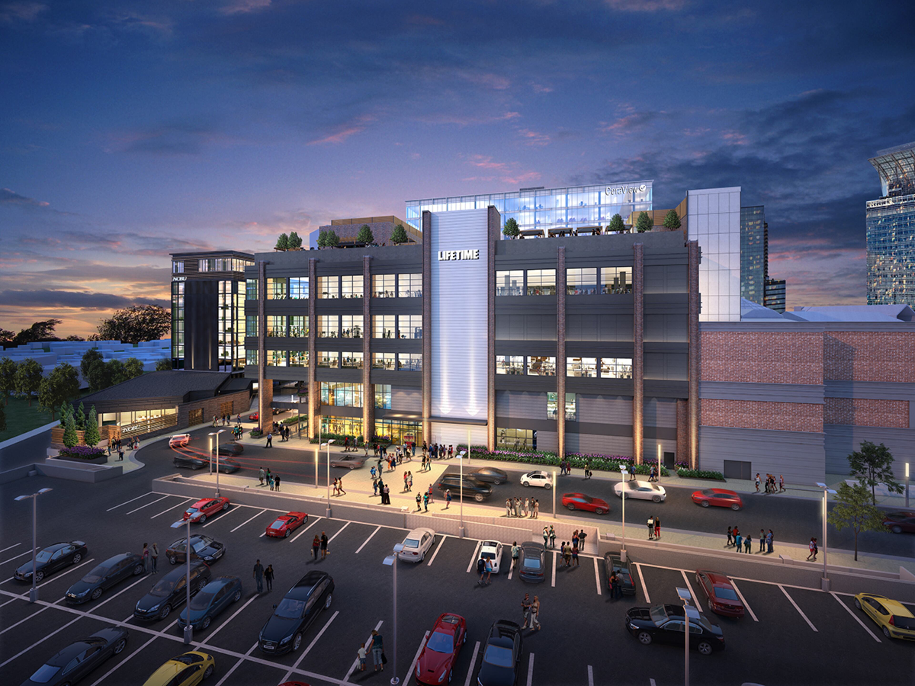 Phipps Plaza has broken ground on a redevelopment that will include a Nobu restaurant and hotel, a 13-story office building with a Class A status and a 90,000-square-foot Life Time fitness complex.