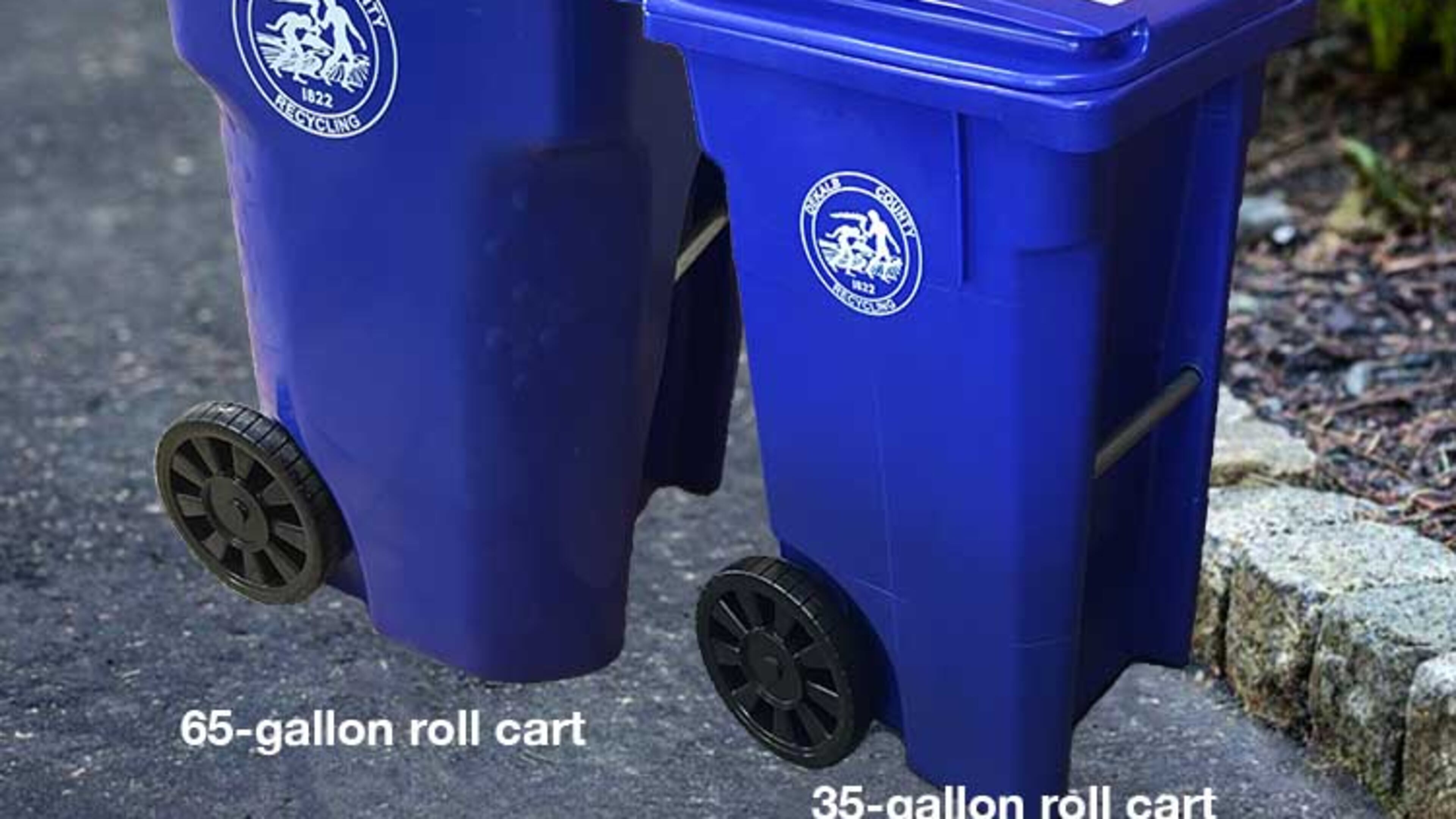 DeKalb County has rolled out new options for curbside recycling. CONTRIBUTED