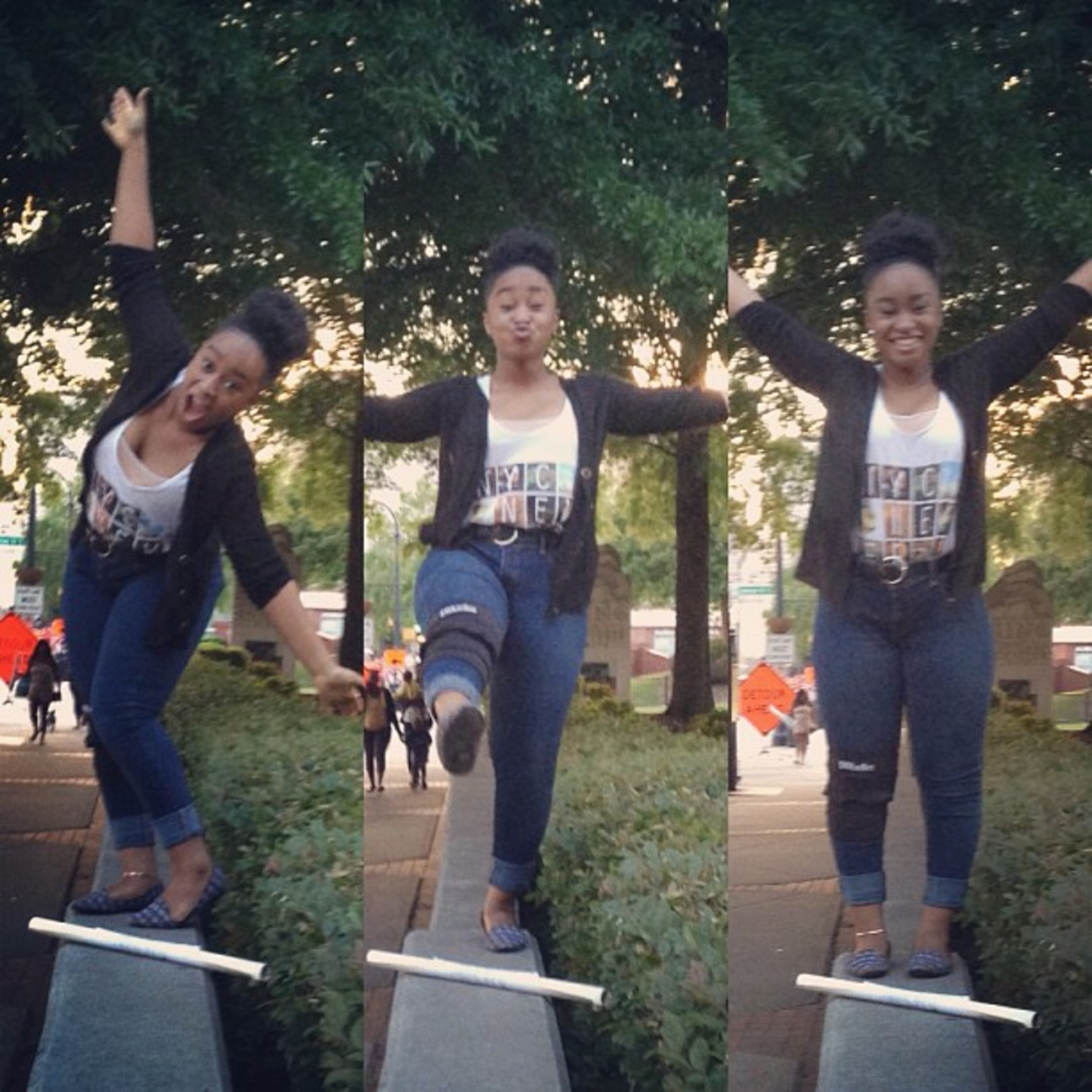 Looking at these pictures i came to the conclusion that I'm very short and I may never get taller other than that epiphany, I had a great Day!! #MLKcenter #sweetauburn #AuburnFestival -- @_aroundtheword