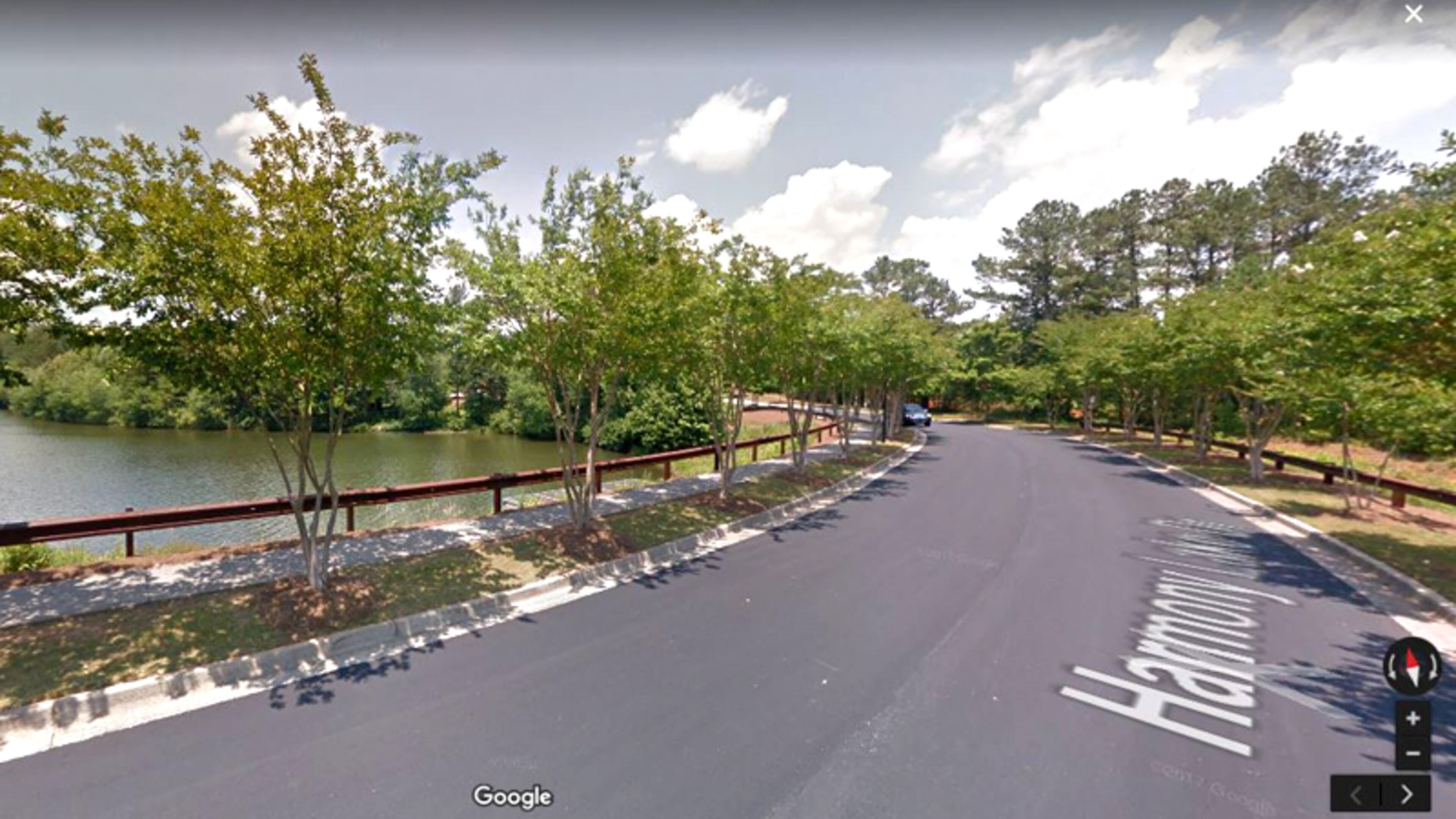 Holly Springs has approved a $228,500 construction contract for a new pedestrian bridge on Harmony Lake Drive. GOOGLE MAPS