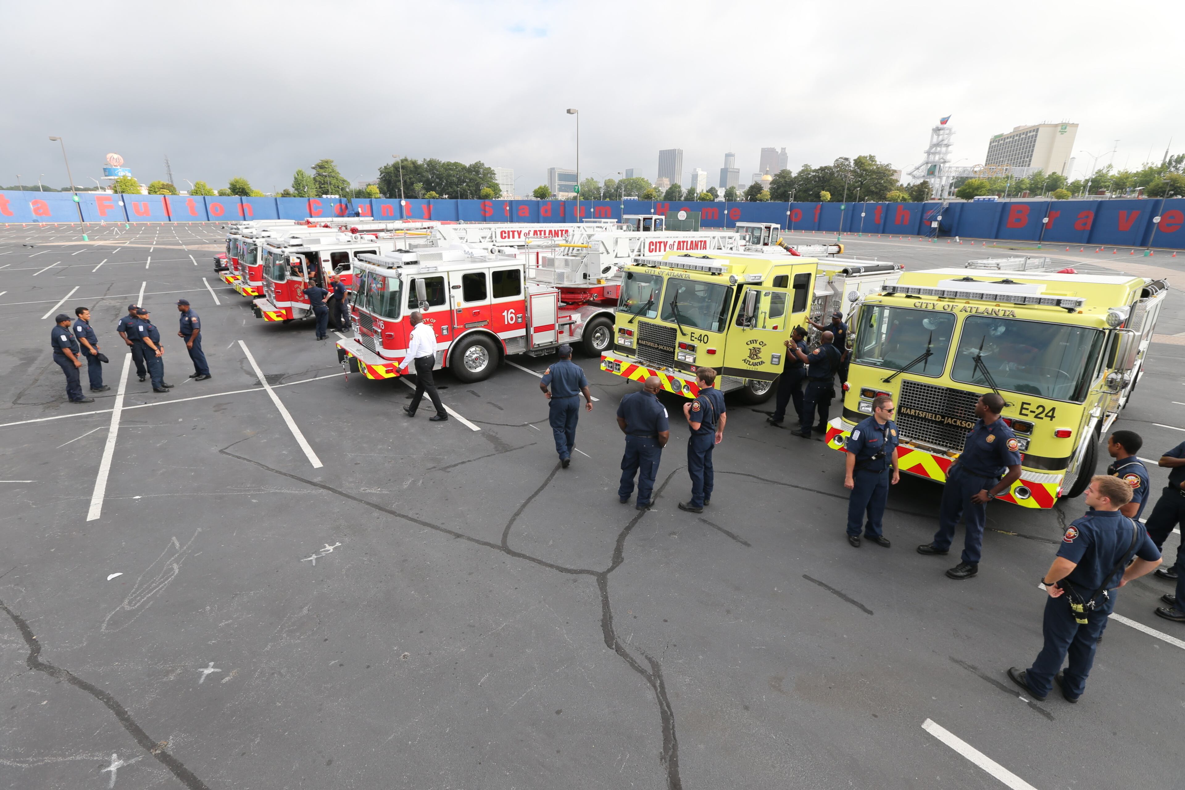 Atlantans' $10 million investment in fire safety was put on display Tuesday. At a ceremony in the Turner Field parking lot, the city and Mayor Kasim Reed showcased some of the equipment that's been purchased in the last year for the Atlanta Fire Rescue Department.