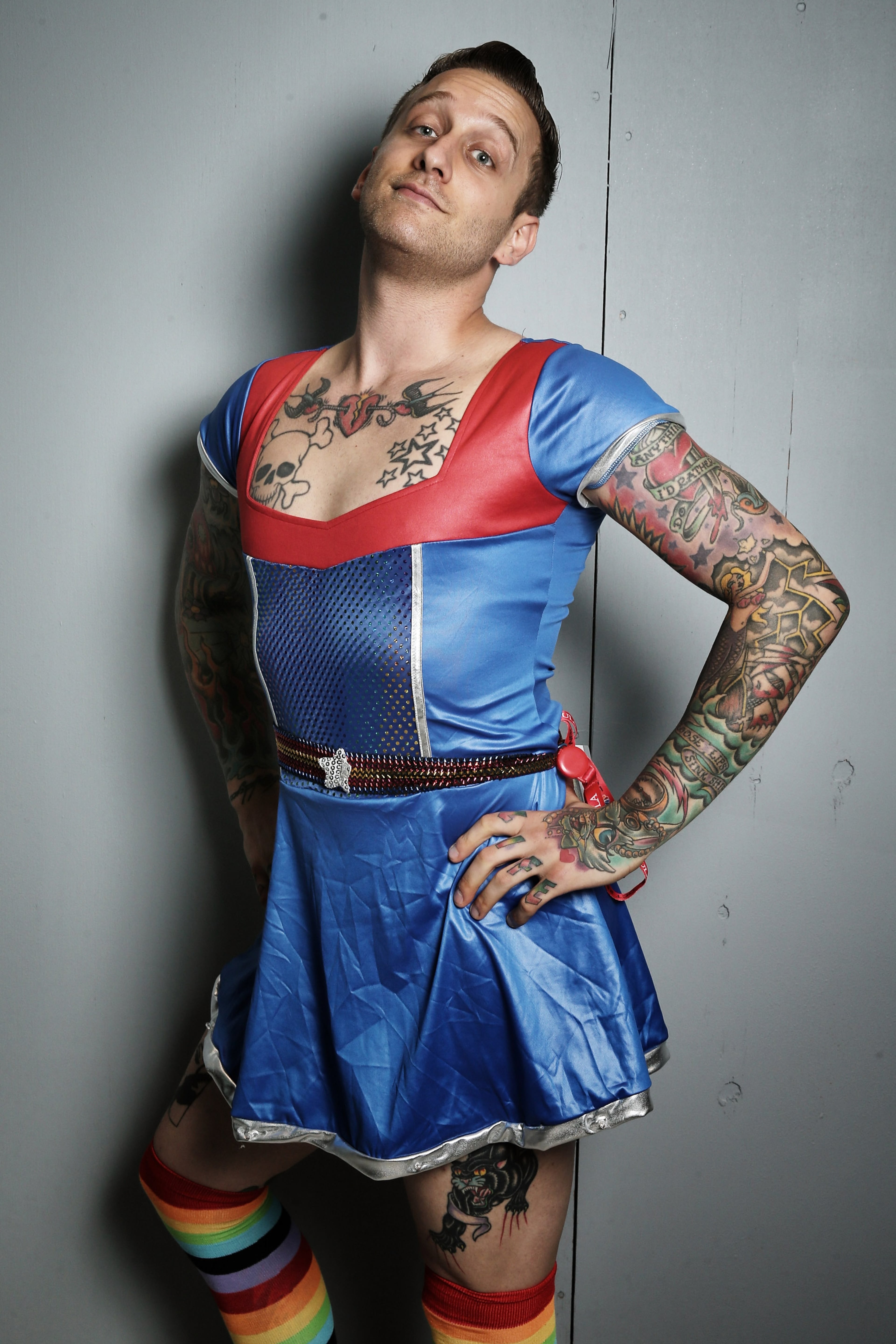 NEW YORK, NY - OCTOBER 10: (EDITORS NOTE: This image was processed using digital filters) Cosplay fans attend the opening day of New York Comic Con 2013 at The Jacob K. Javits Convention Center on October 10, 2013 in New York City. New York Comic Con is one of the largest comic book and science fiction conventions. The convention brings together fans of fantasy role playing, science fiction, movies and television. (Photo by Neilson Barnard/Getty Images)