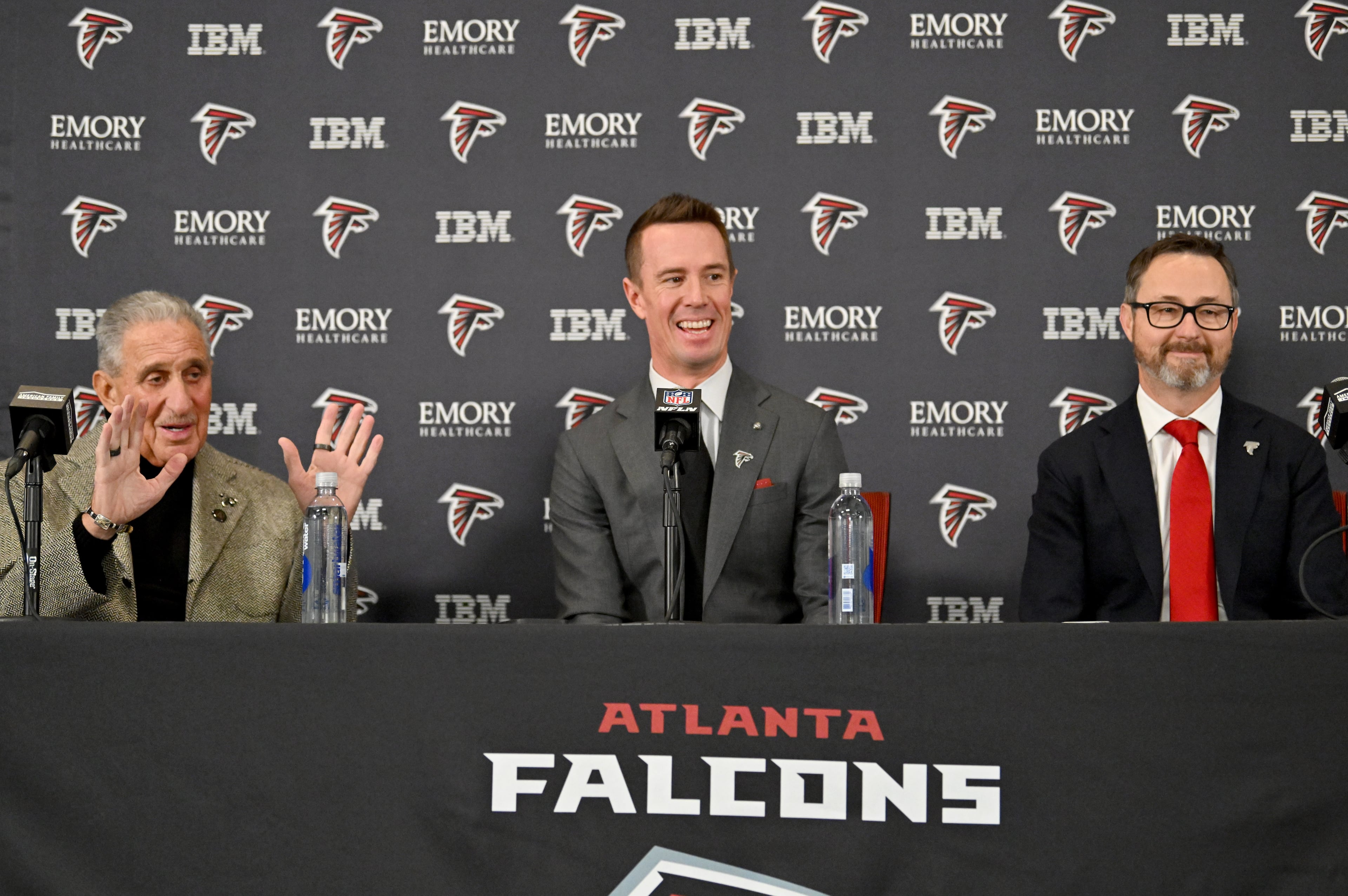 New Falcons president of football Matt Ryan