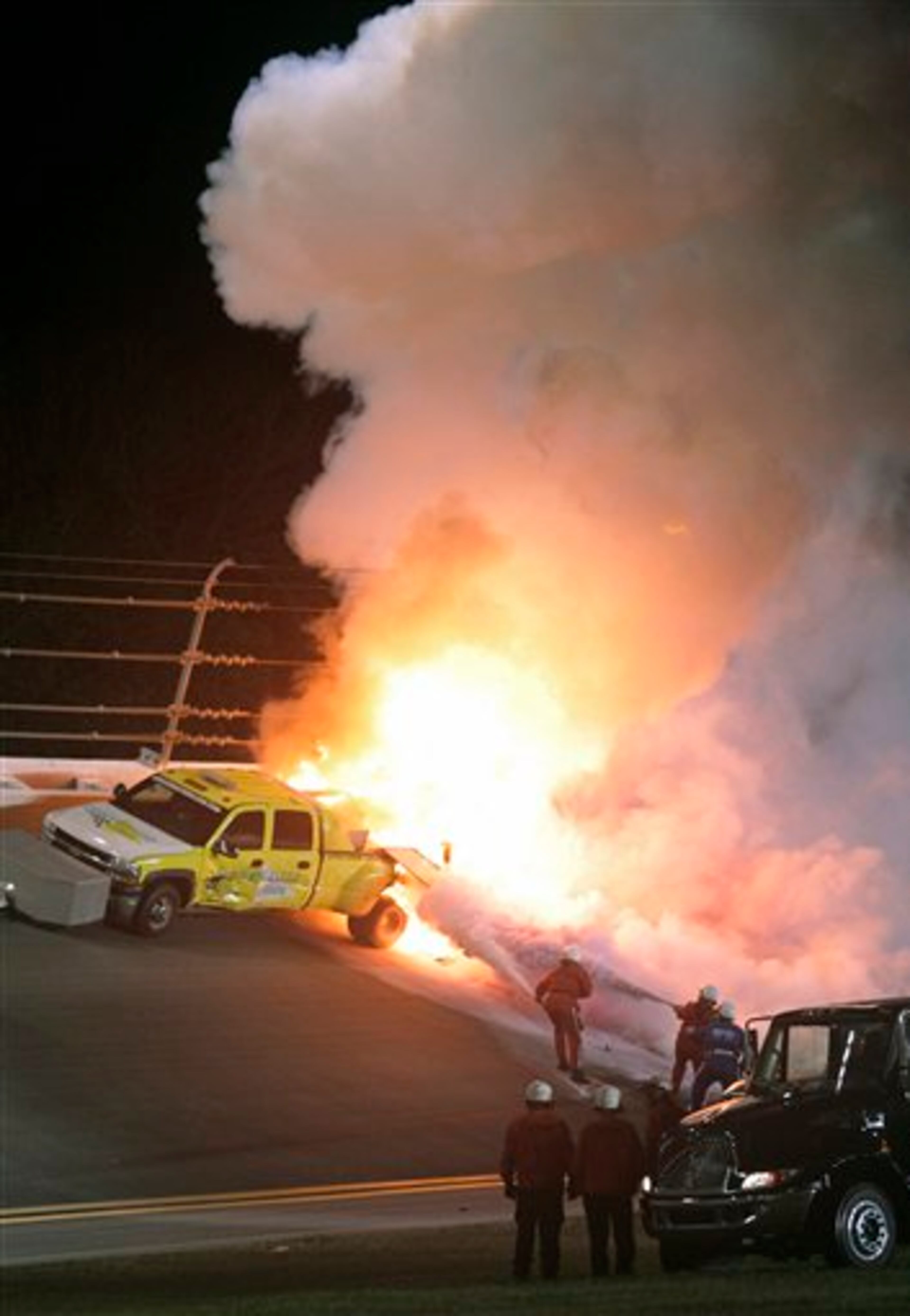 Matt Kenseth won his second Daytona 500, holding off Dale Earnhardt Jr. to end one of the more bizarre races in NASCAR history.