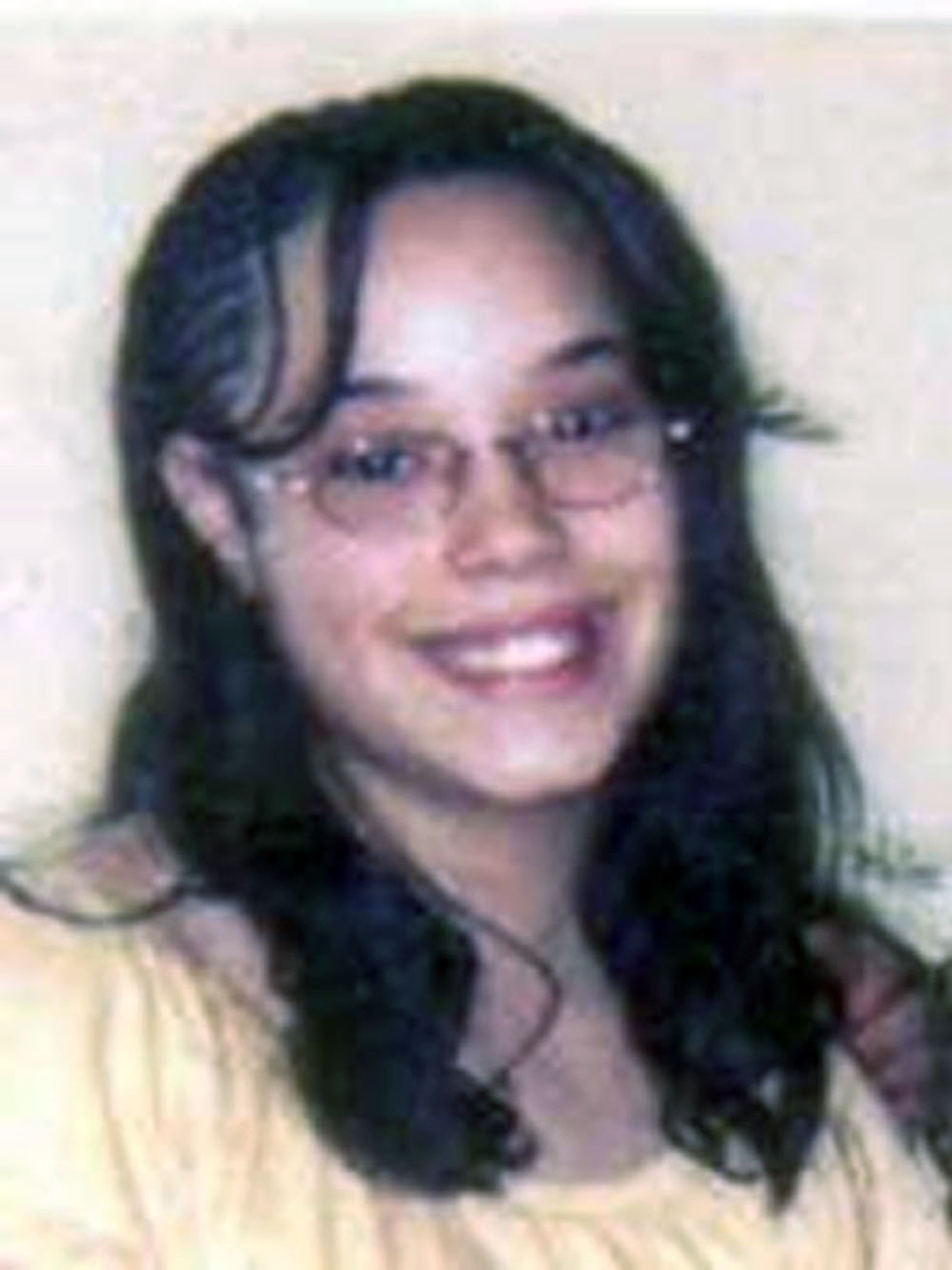 This image provided by the FBI shows an undated photo of Georgina "Gina" DeJesus. Police Chief Michael McGrath said he thinks Amanda Berry, DeJesus and Michelle Knight were tied up at the house and held there since they were in their teens or early 20s. Berry and the two other women who went missing a decade ago were found on Monday, May 6, 2013 elating family members and friends who'd longed to see them again. (AP Photo/FBI)