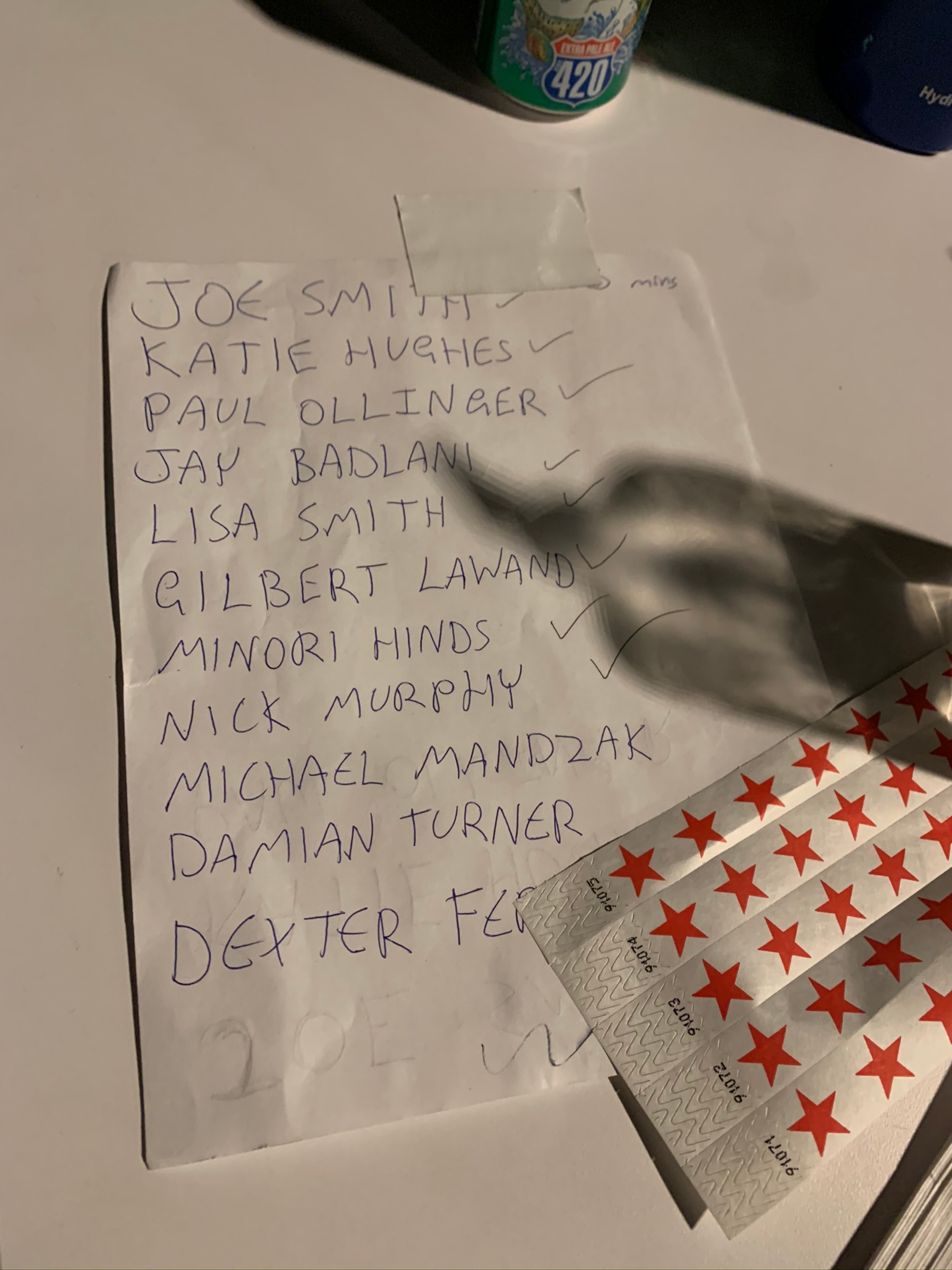 The list of comics who performed on Saturday, July 11, 2020 at Ponce City Market.
