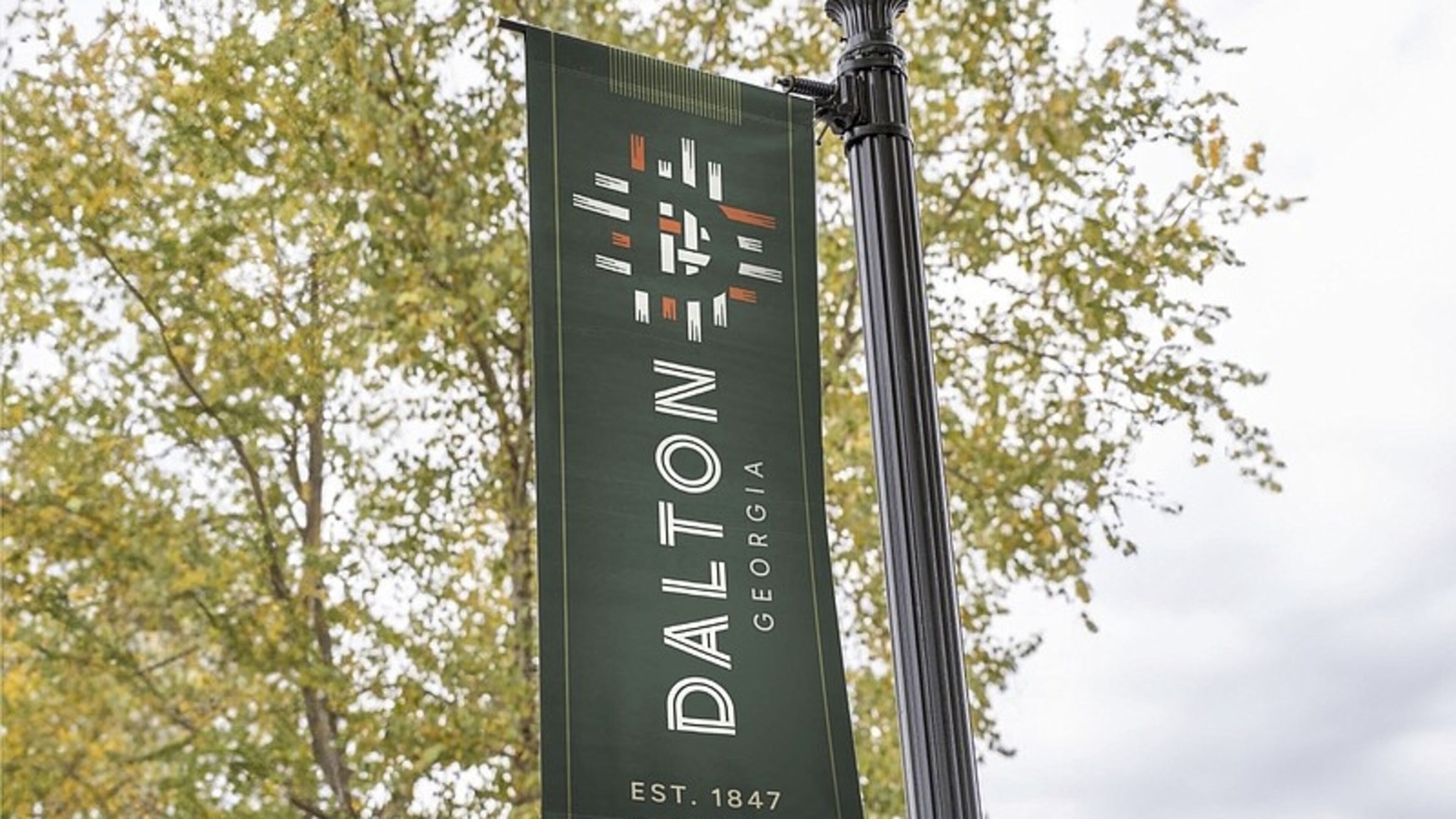 A rendering by Confluence Design, which is based in Decatur, shows the new logo for Dalton that is set to go into use this year. (Courtesy of City of Dalton)