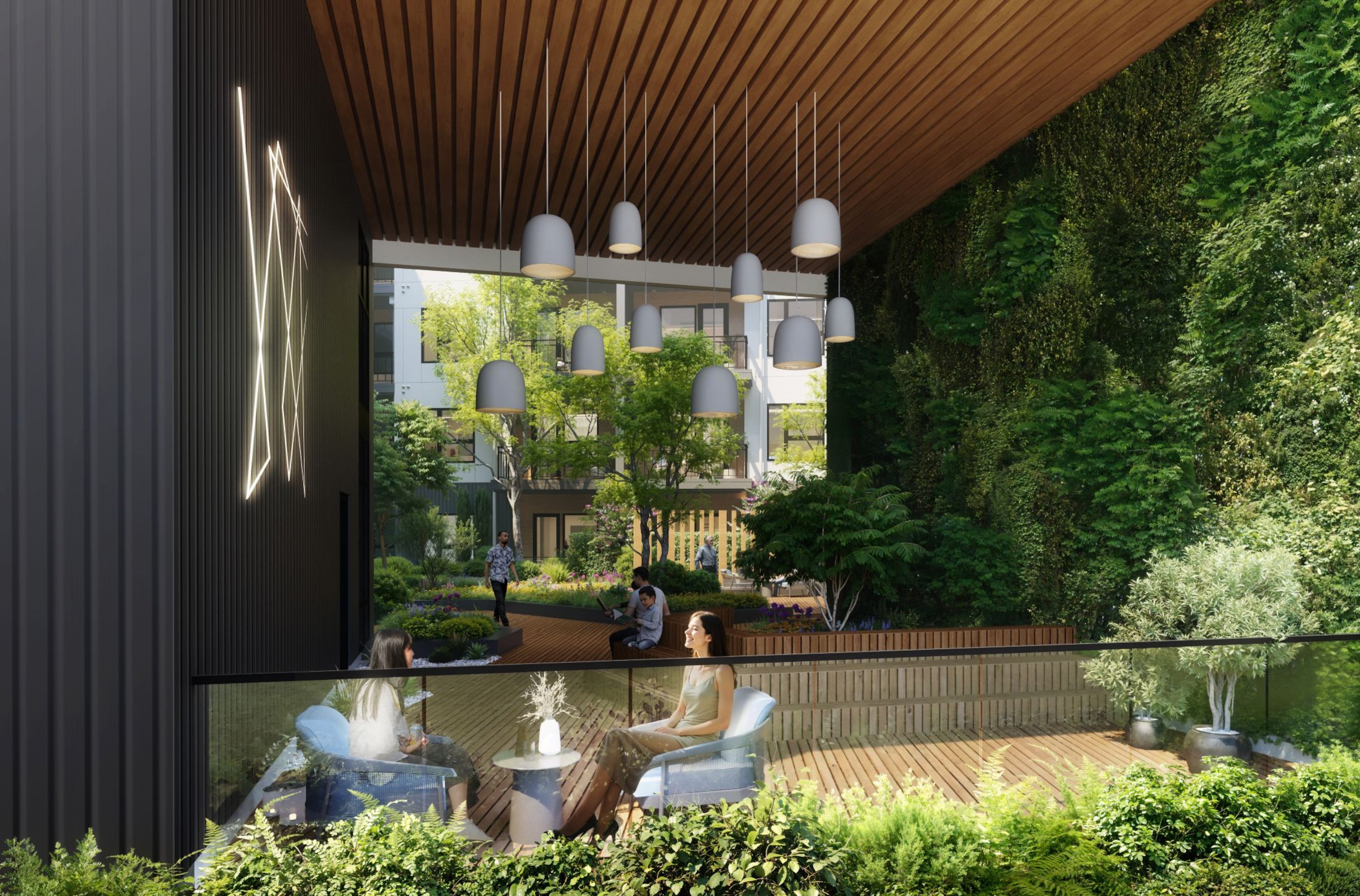 Kwanza Hall, the authority’s chairman, told the AJC the developers will forfeit the portion of the tax break designated for the grocery store if they don't have one. (Project rendering courtesy of Northwood Ravin)