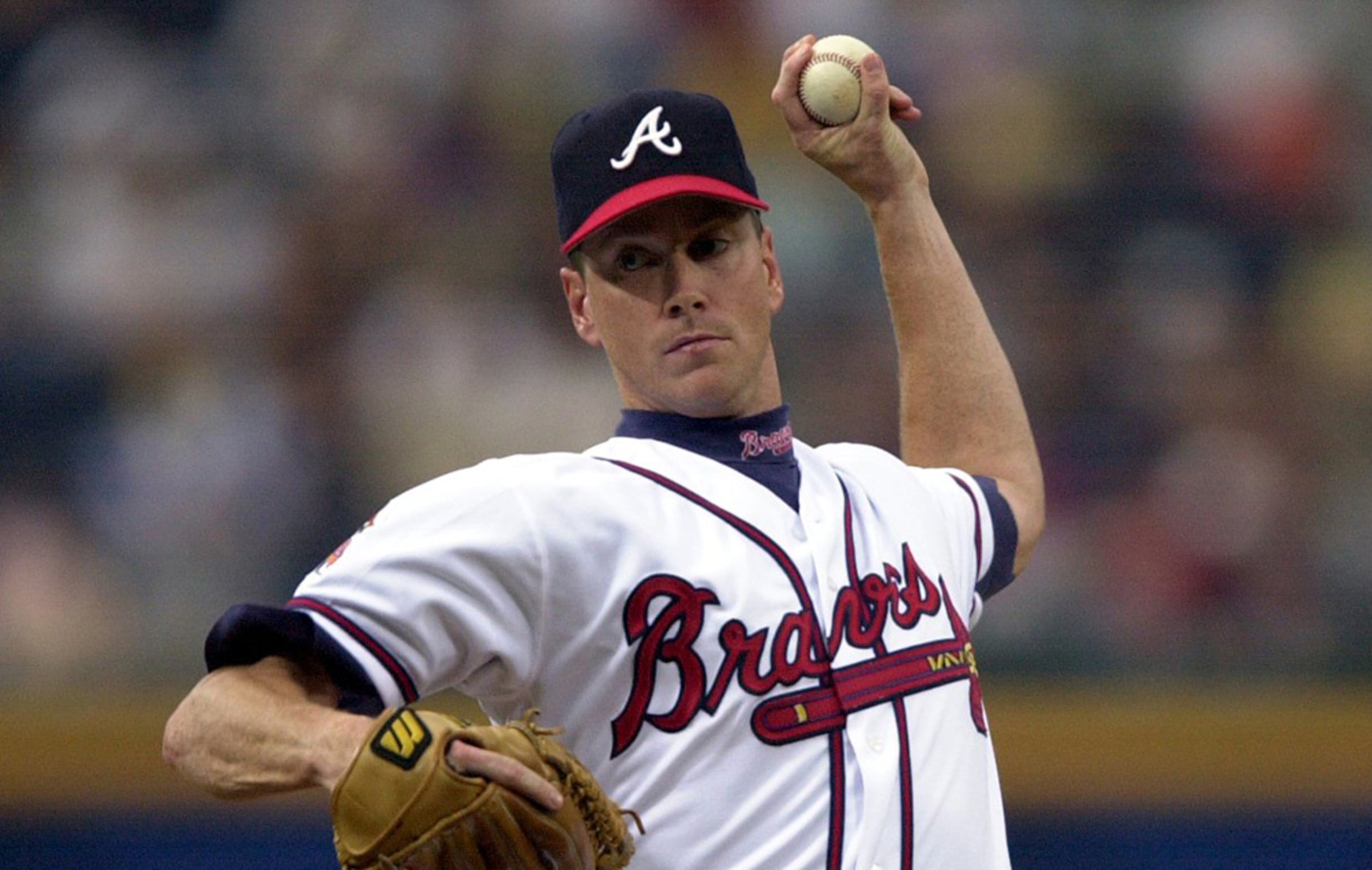 Tom Glavine spent 17 seasons with the Braves. The 10-time All-Star was the World Series MVP when the team won the championship in 1995. The two-time Cy Young winner had five 20-win seasons and amassed 305 wins in his career. He was inducted into baseball's Hall of Fame with teammate Greg Maddux in 2014. He joined the Braves' Hall of Fame in 2010.