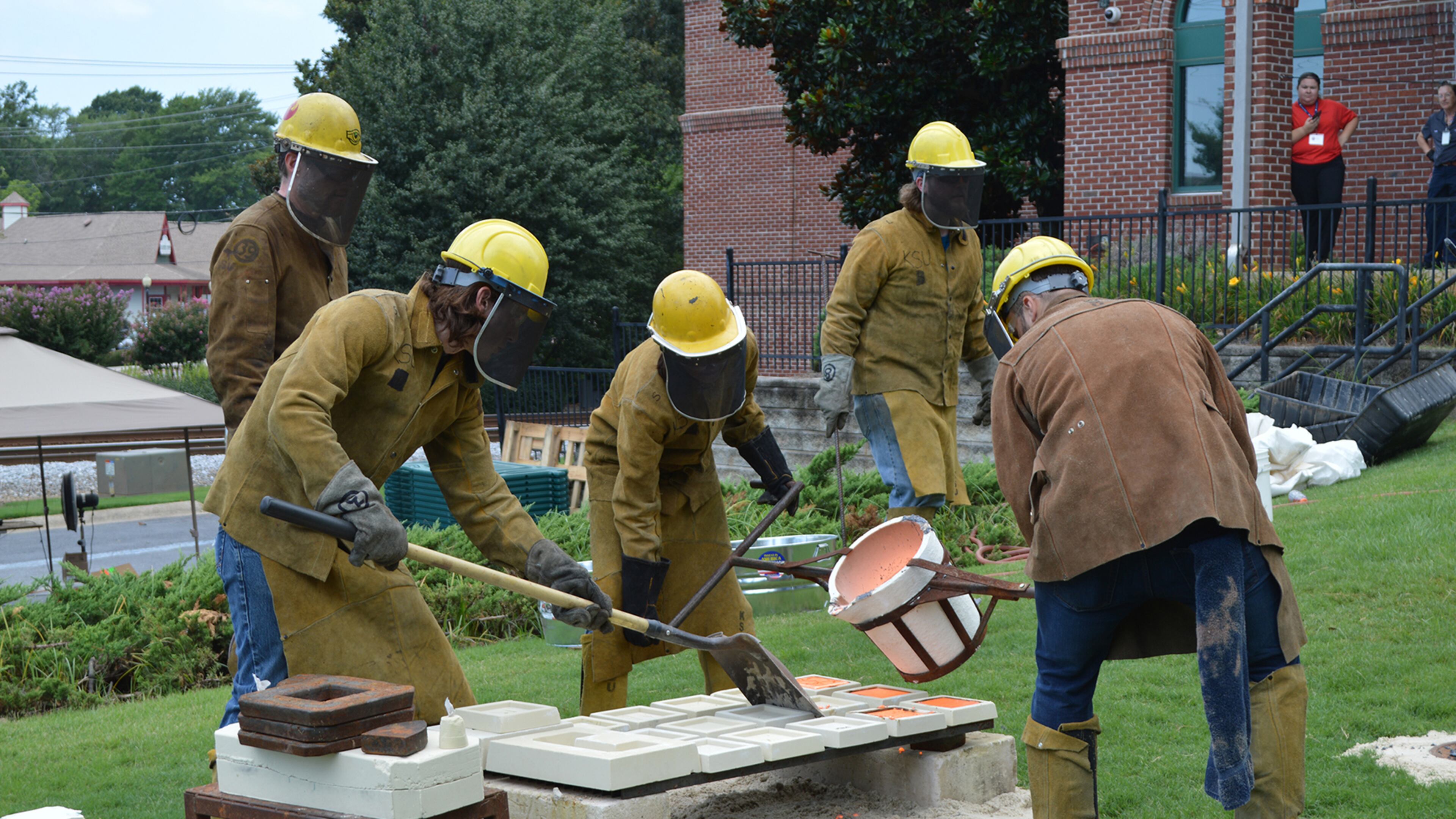 The Southern Museum of Civil War and Locomotive History will host an iron pour at its annual Railroad Rendezvous July 20.