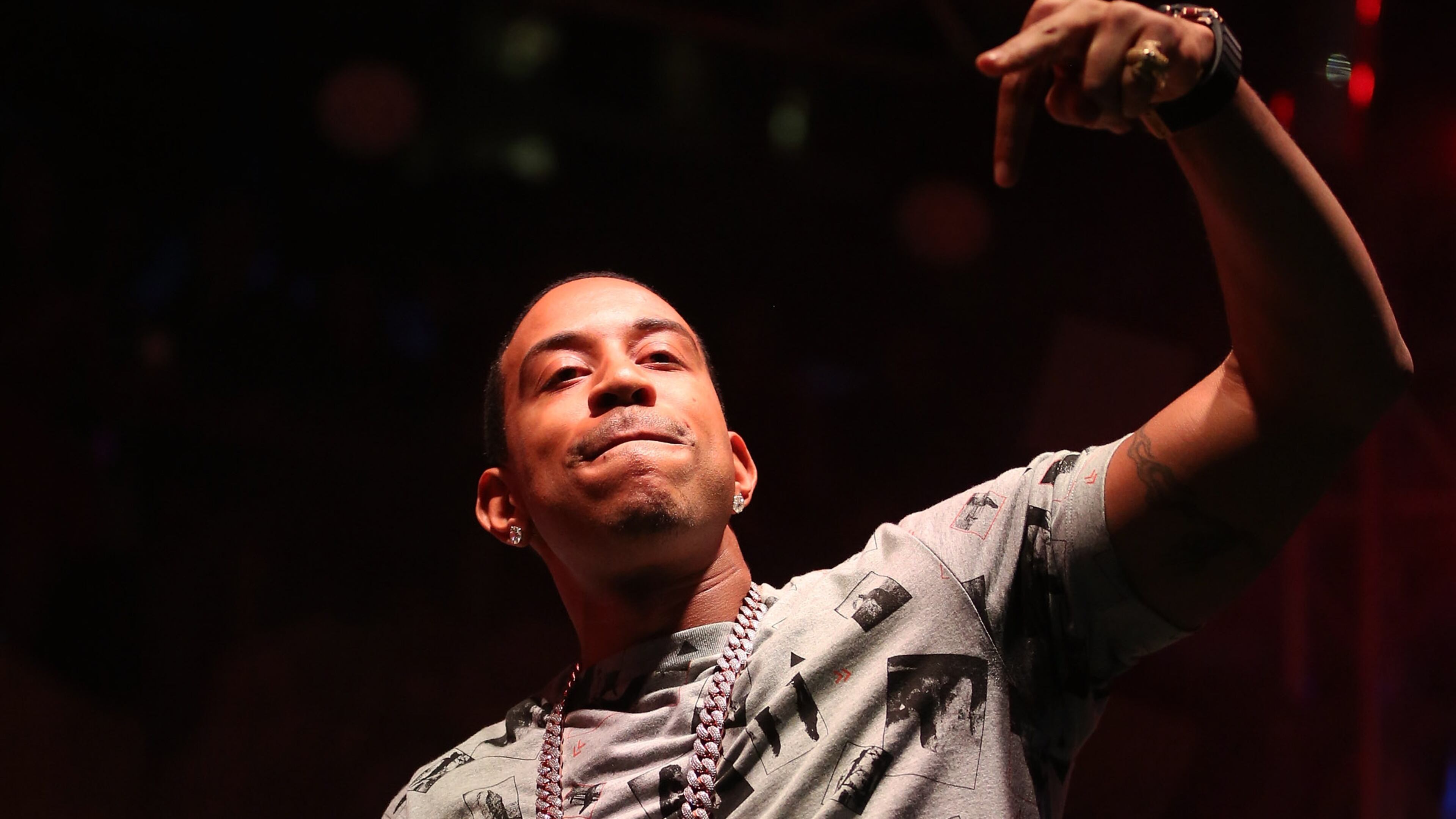 <> on March 24, 2014 in Las Vegas, Nevada. Ludacris, seen here in March, has taped "Celebrity Apprentice" and now will be a judge on ABC's new singing competition show "Rising Star." CREDIT: Getty Images