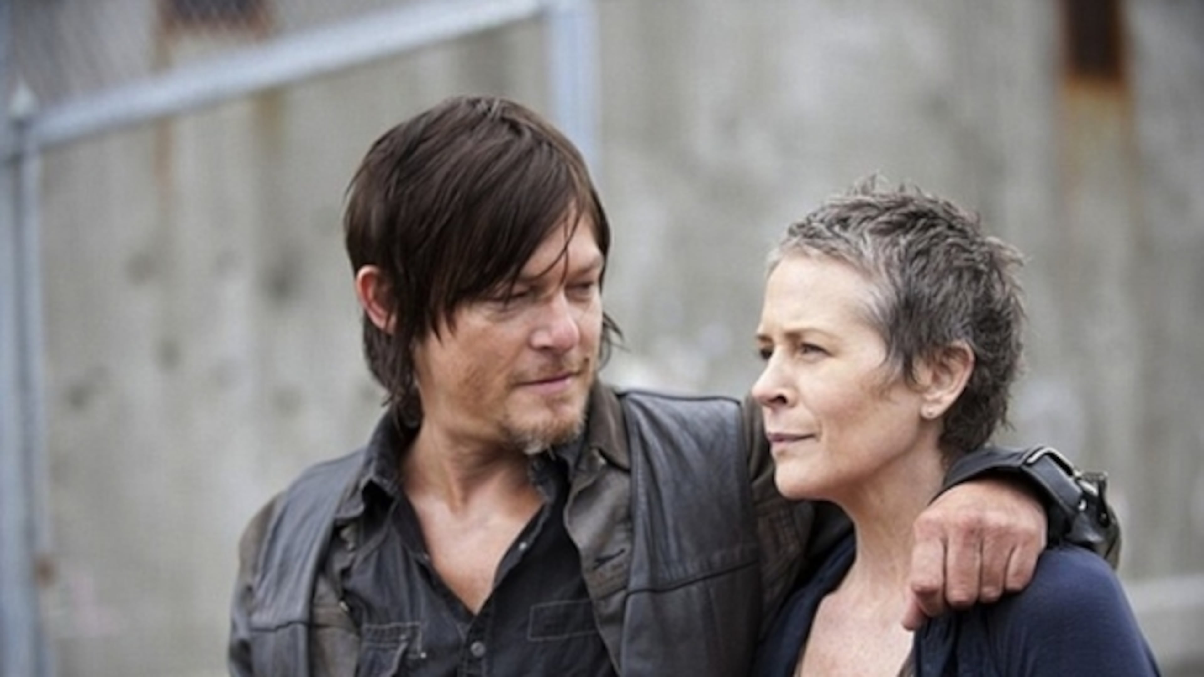 Friends for life: Daryl and Carol. CREDIT: AMC