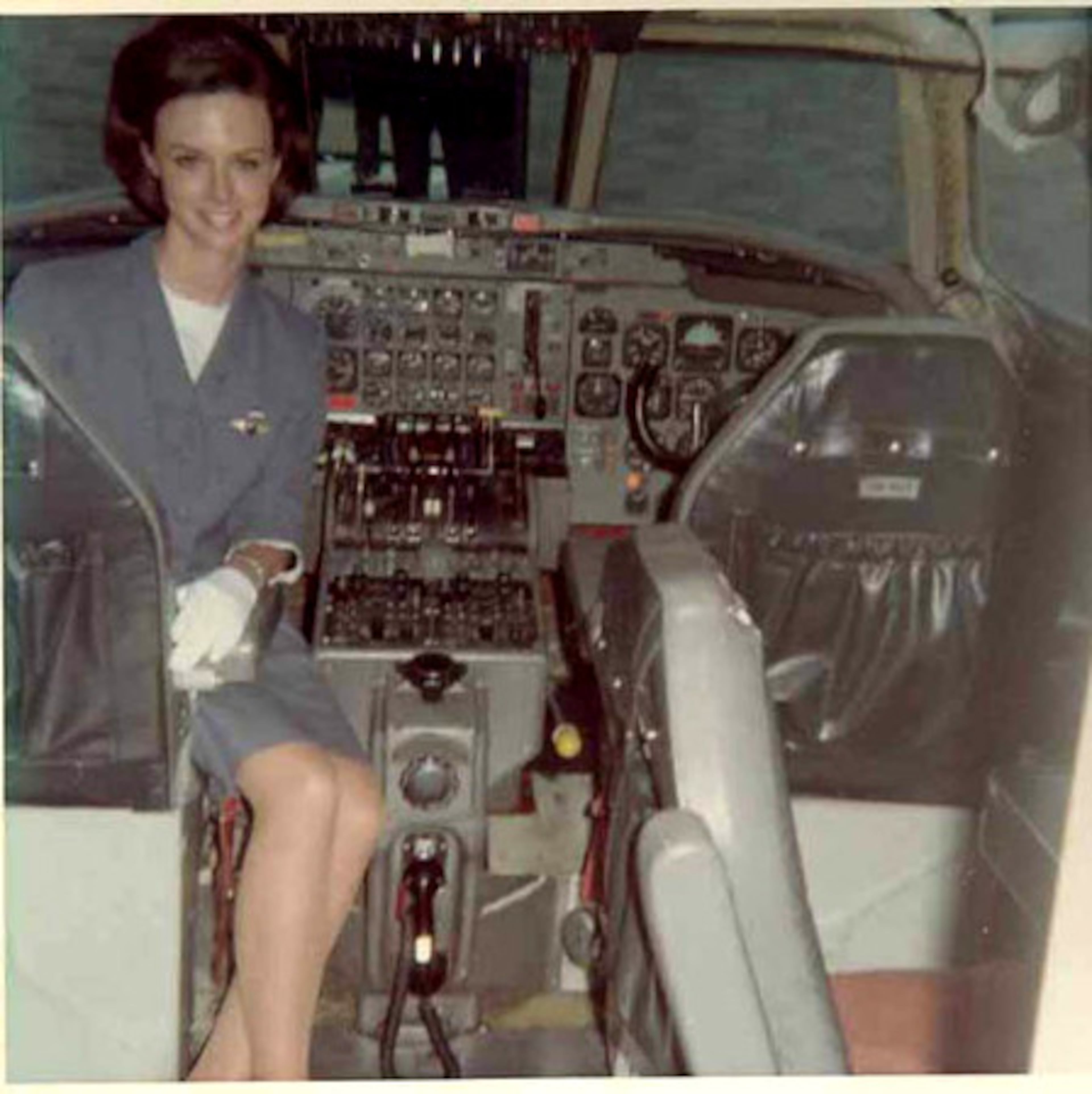 When Carpenter joined Delta, she had to sign an agreement that she would quit at 32 or when you got married, whichever came first. Carpenter still has that contract.