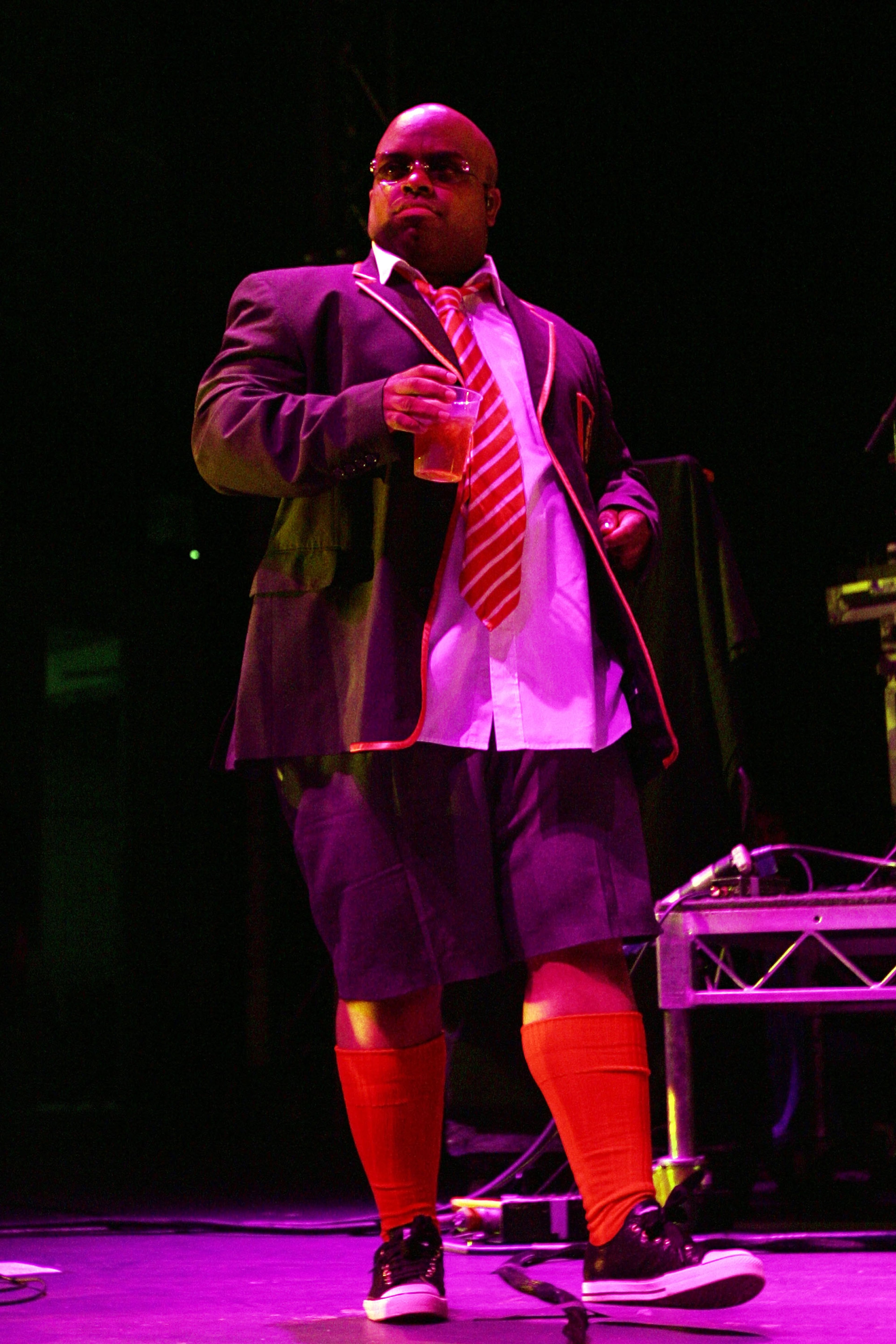 Cee Lo Green of Gnarls Barkley performs on stage at the Best Of V event, which showcases artists from the V Festival line-up in more intimate concert settings, at the Sidney Myer Music Bowl on April 3, 2007 in Melbourne, Australia.