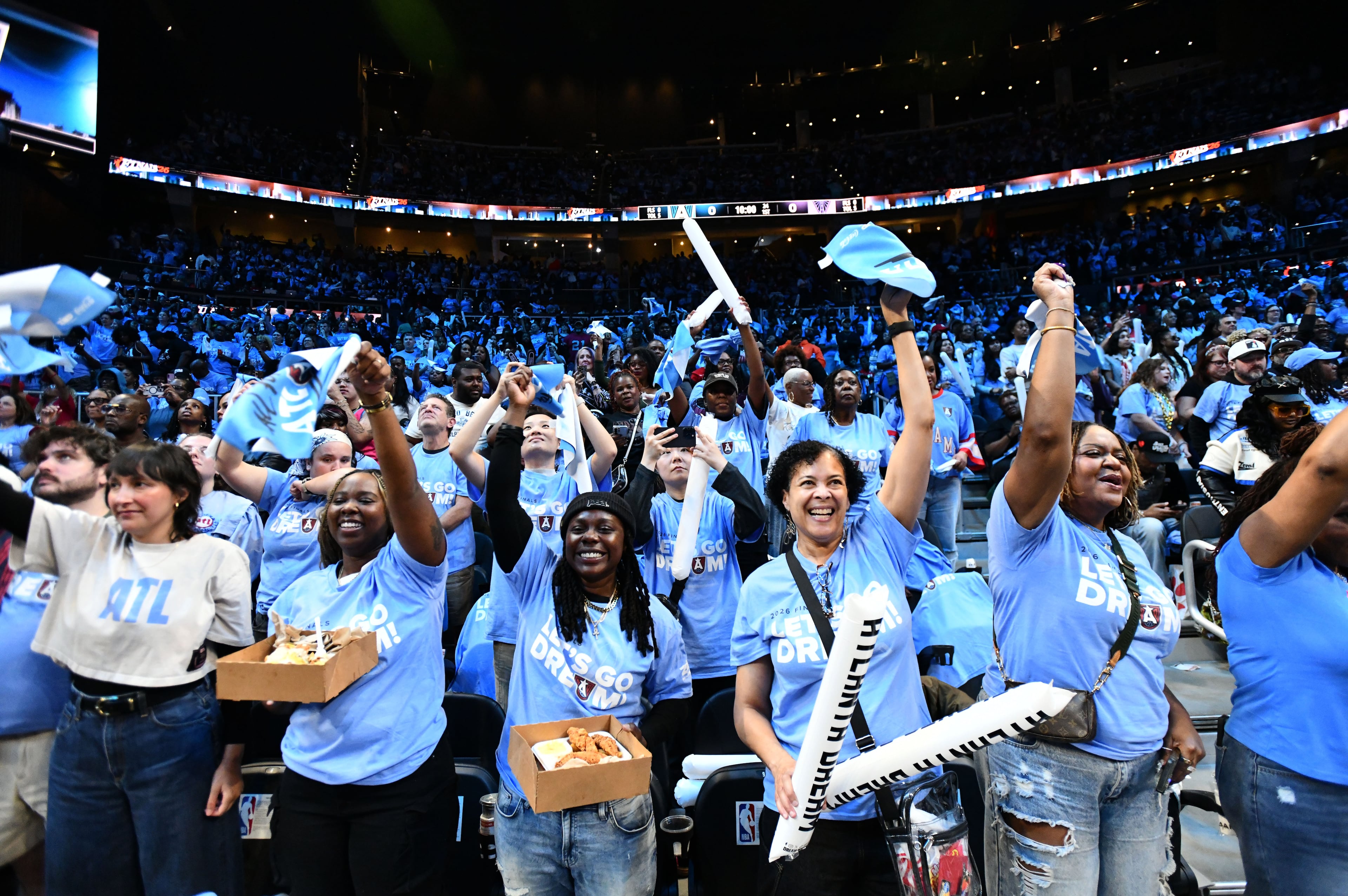 Game 3 of Atlanta Dream vs Golden State Valkyries