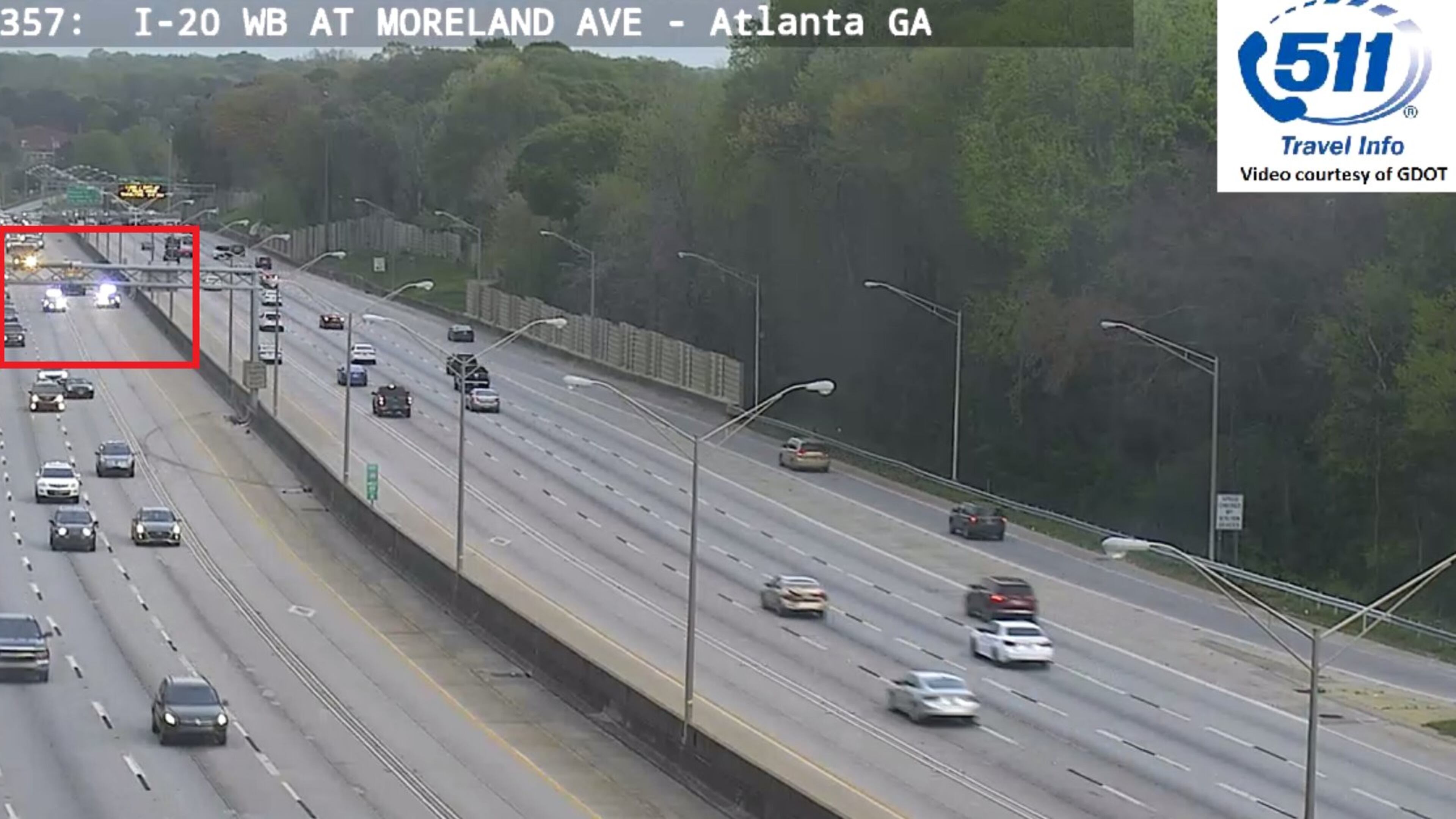 Atlanta police are seeking a man who stopped for this fatal accident around 5 p.m. Saturday but left the scene before officers arrived.