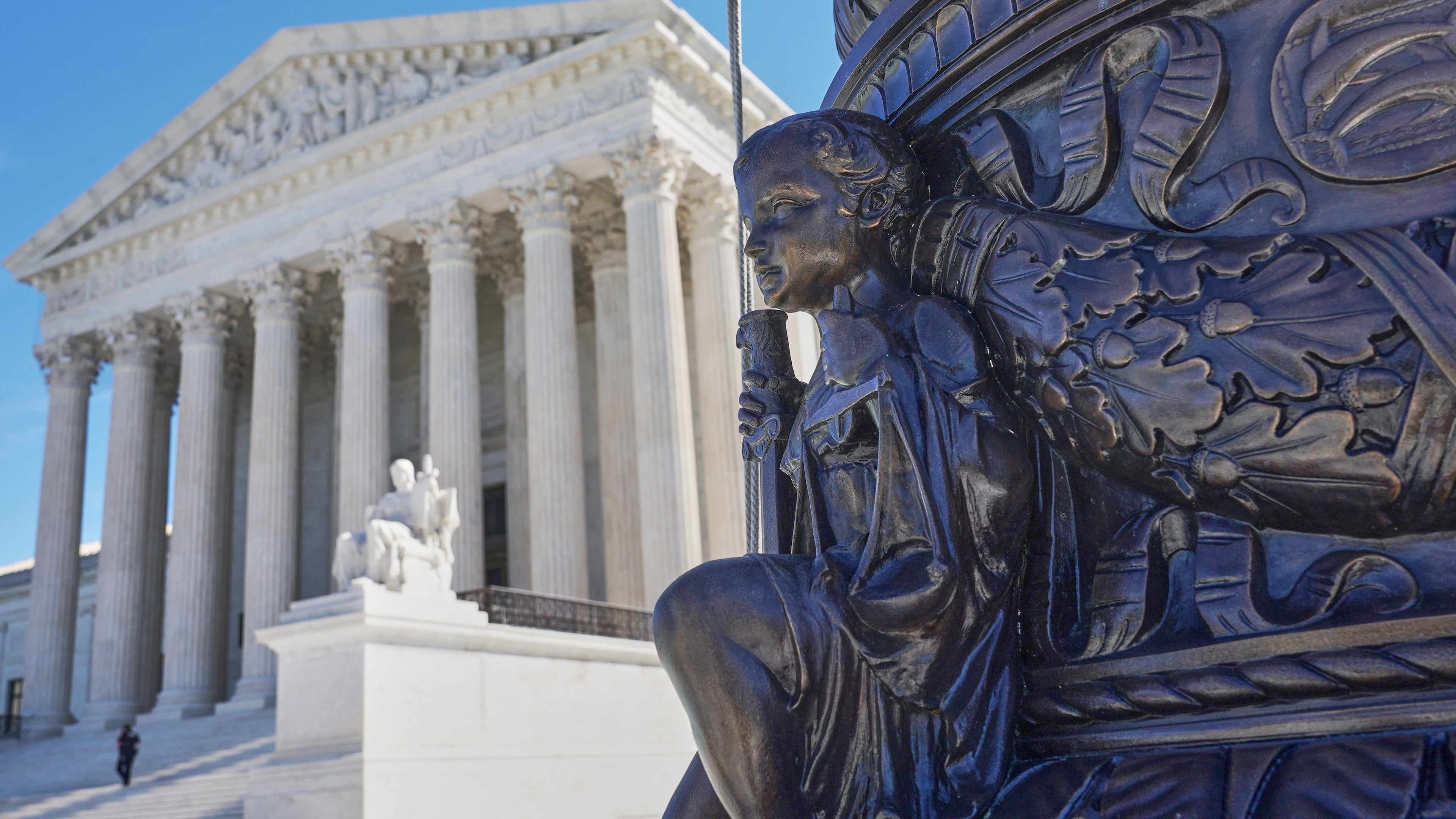 The U.S. Supreme Court is seen Friday, Sept. 25, 2026, in Washington. (AP Photo/Mariam Zuhaib)