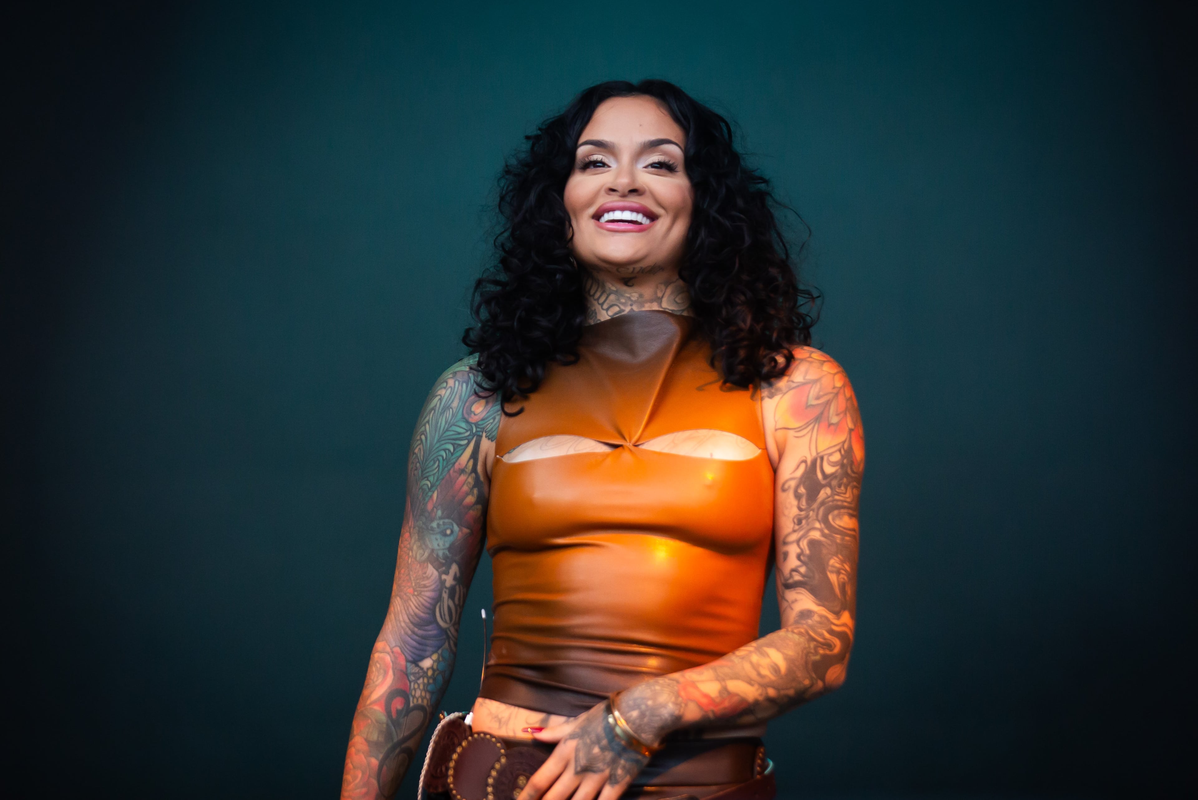 Kehlani performs at One Musicfest at Piedmont Park in October 2025. (Ryan Fleisher for the AJC)