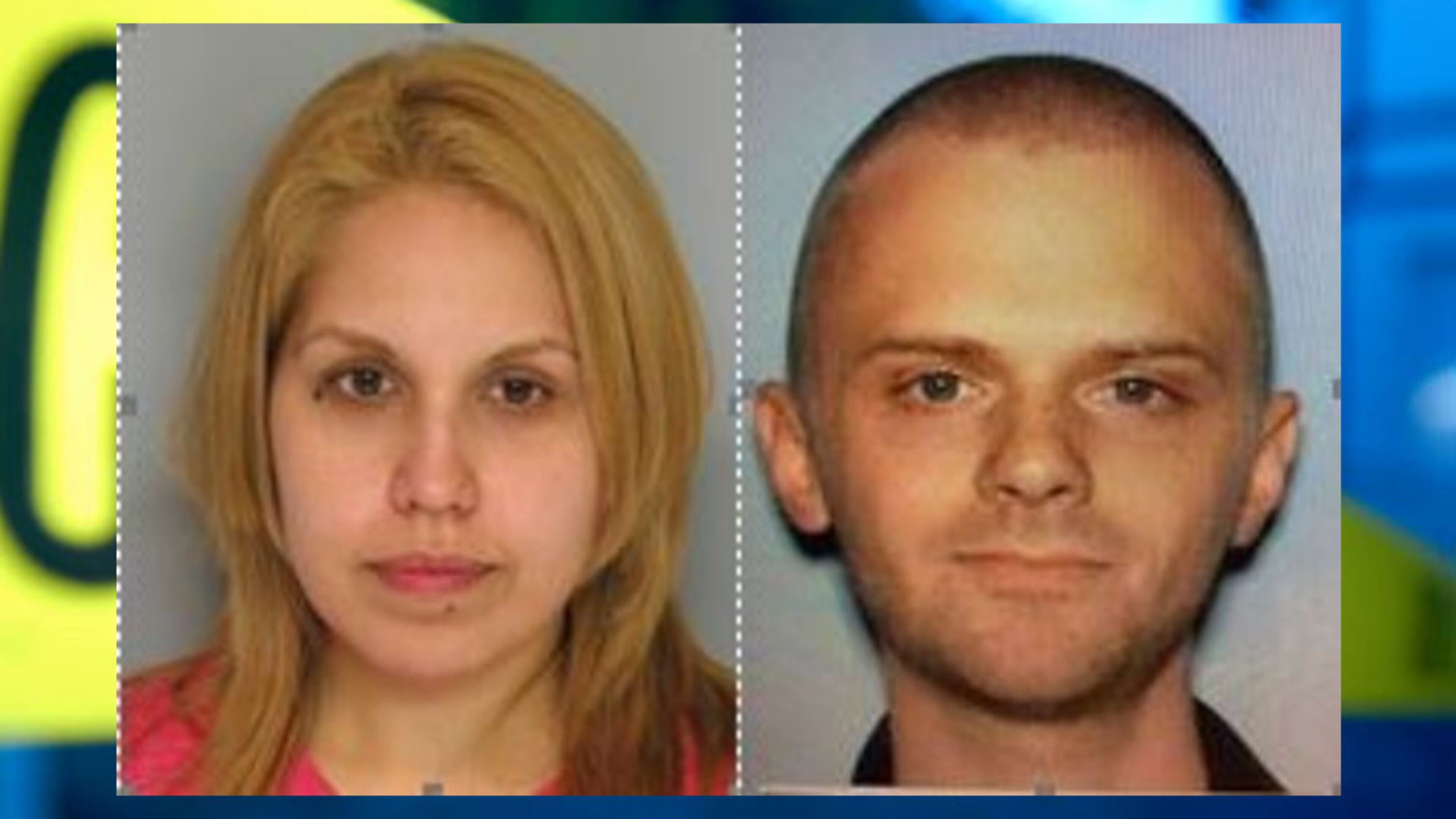 Venessa Chavira (left), Benjamin Plymale (Credit: Hall County Sheriff's Office)