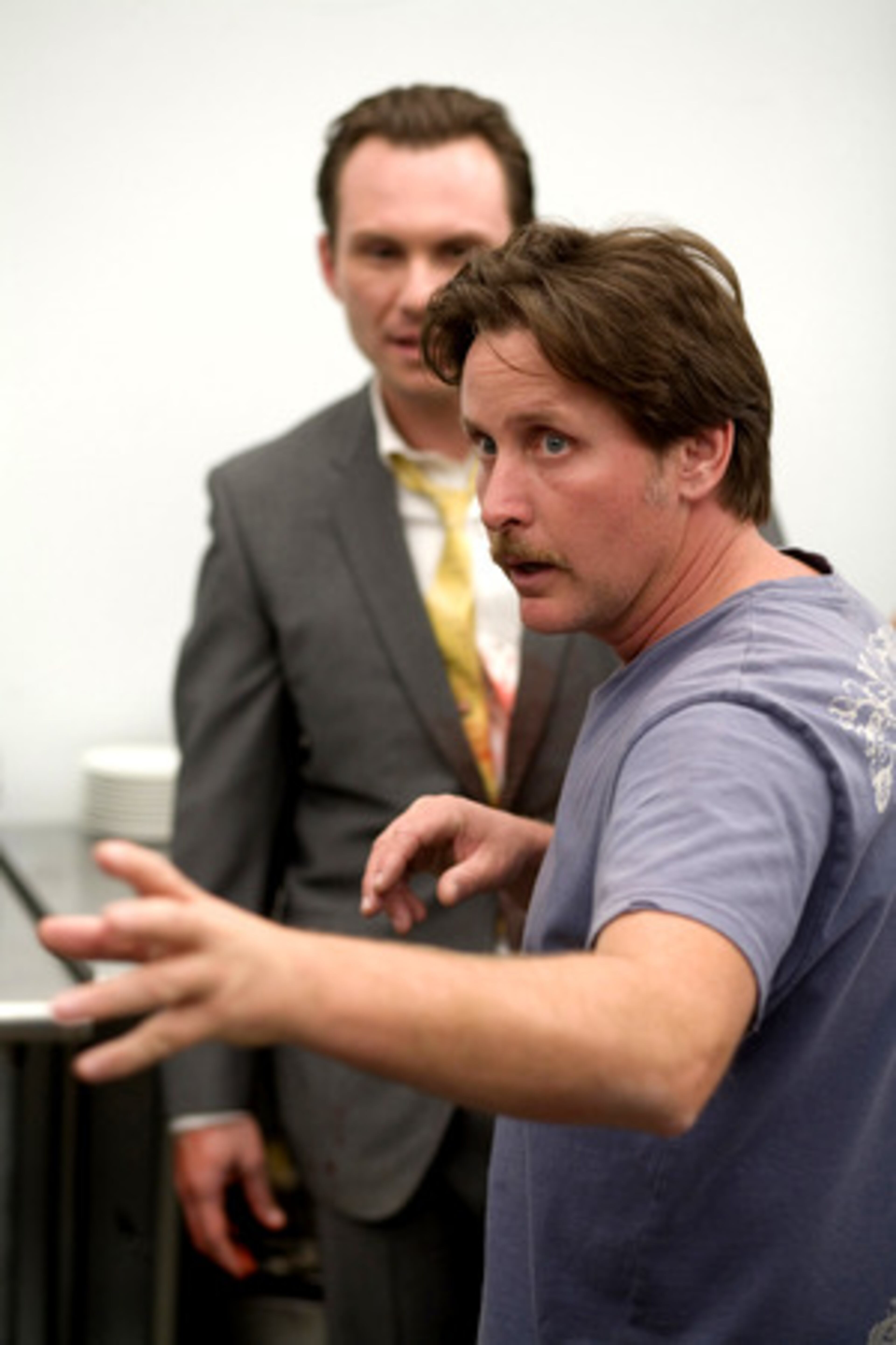 Unlike his younger brother, Emilio Estevez changed his name to avoid riding the coat tails of their father Martin. And as a director, the former Brat Pack-er has frequently cast his dad and little brother in his films. Score one for Emilio!