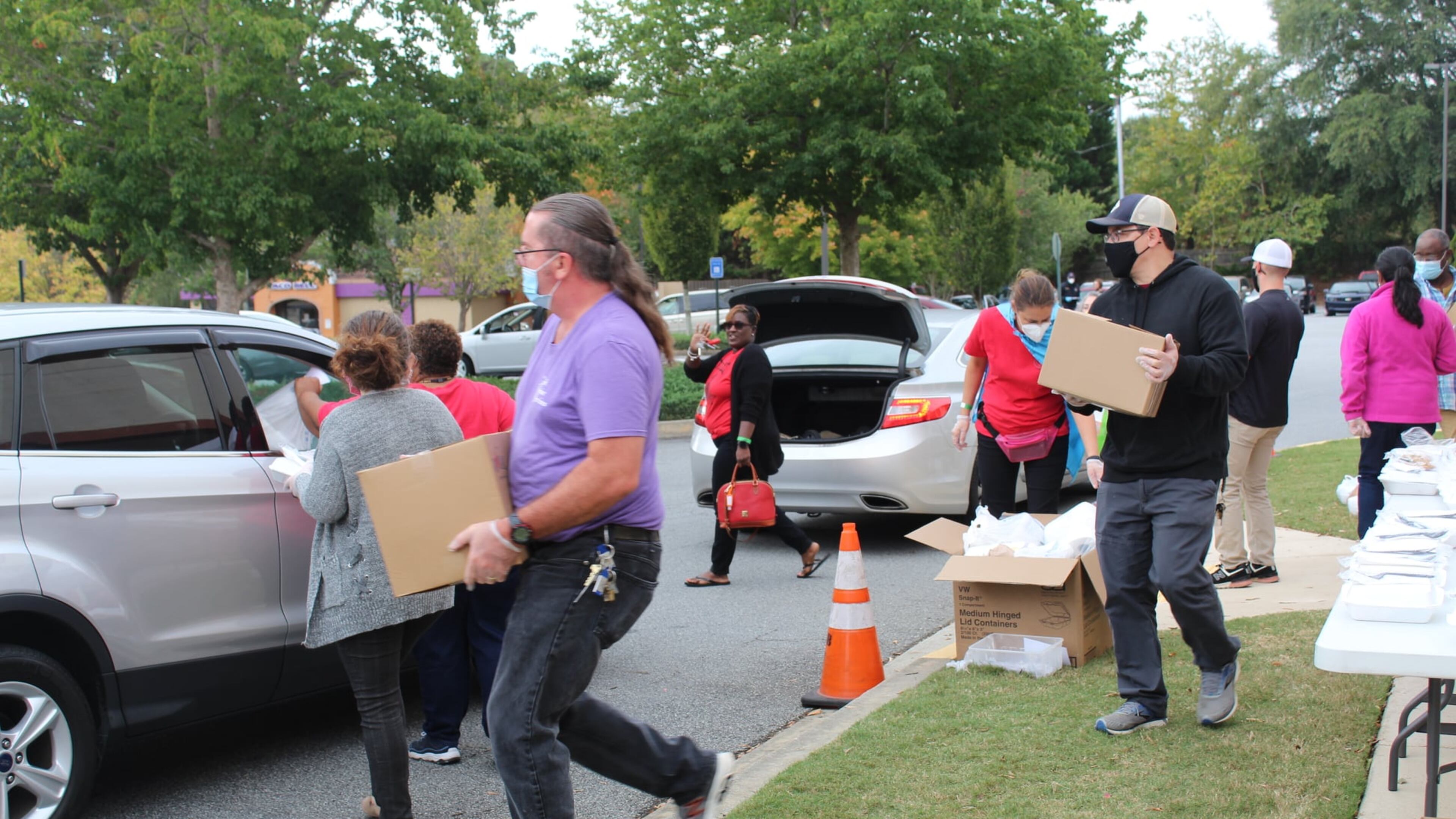 To supply food drive-up services by Cobb Senior Services, shelf-stable items are requested for Cobb senior citizens of ages 60+. (Courtesy of Cobb County)