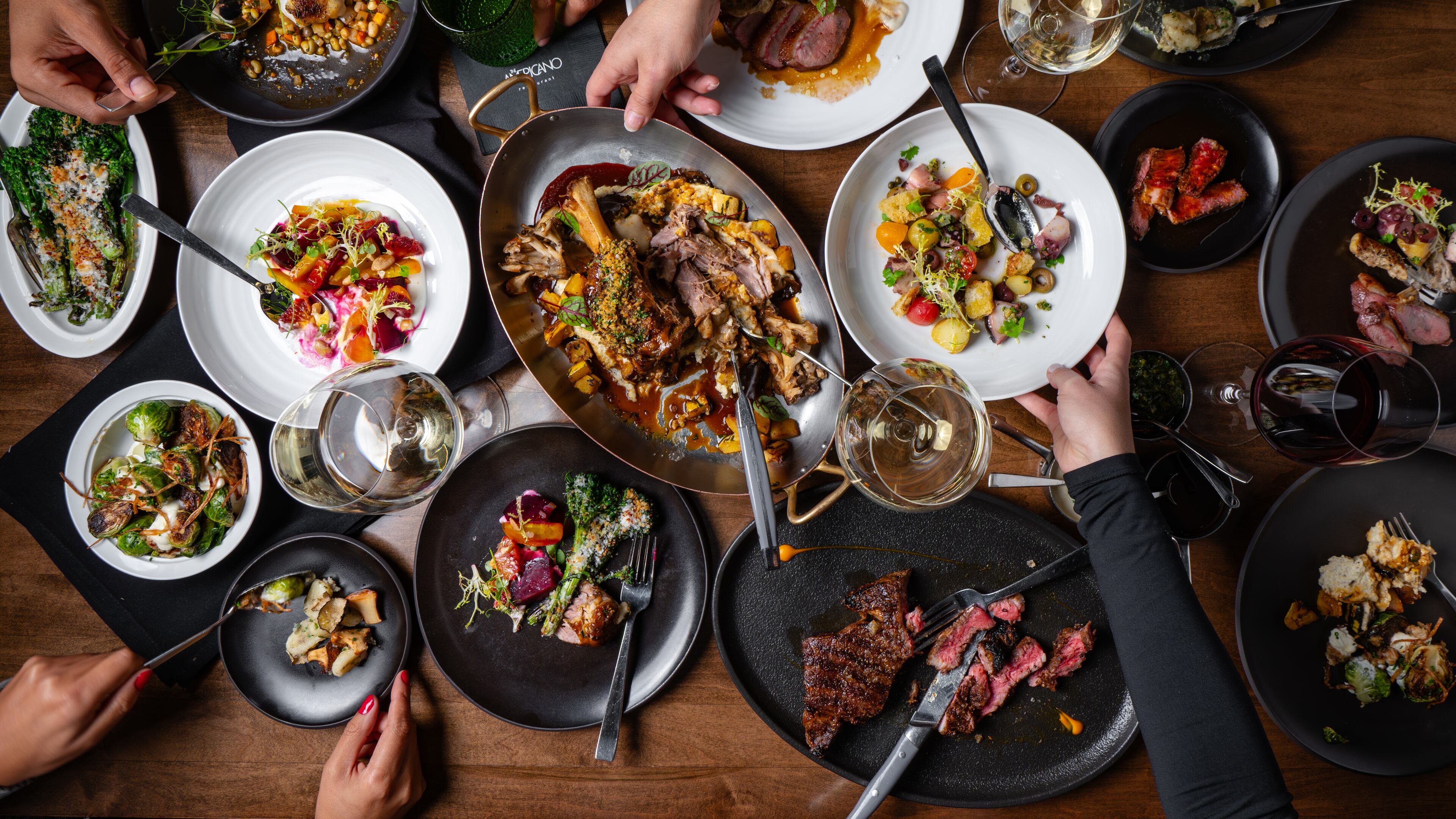 The Americano will be open for Christmas Day.