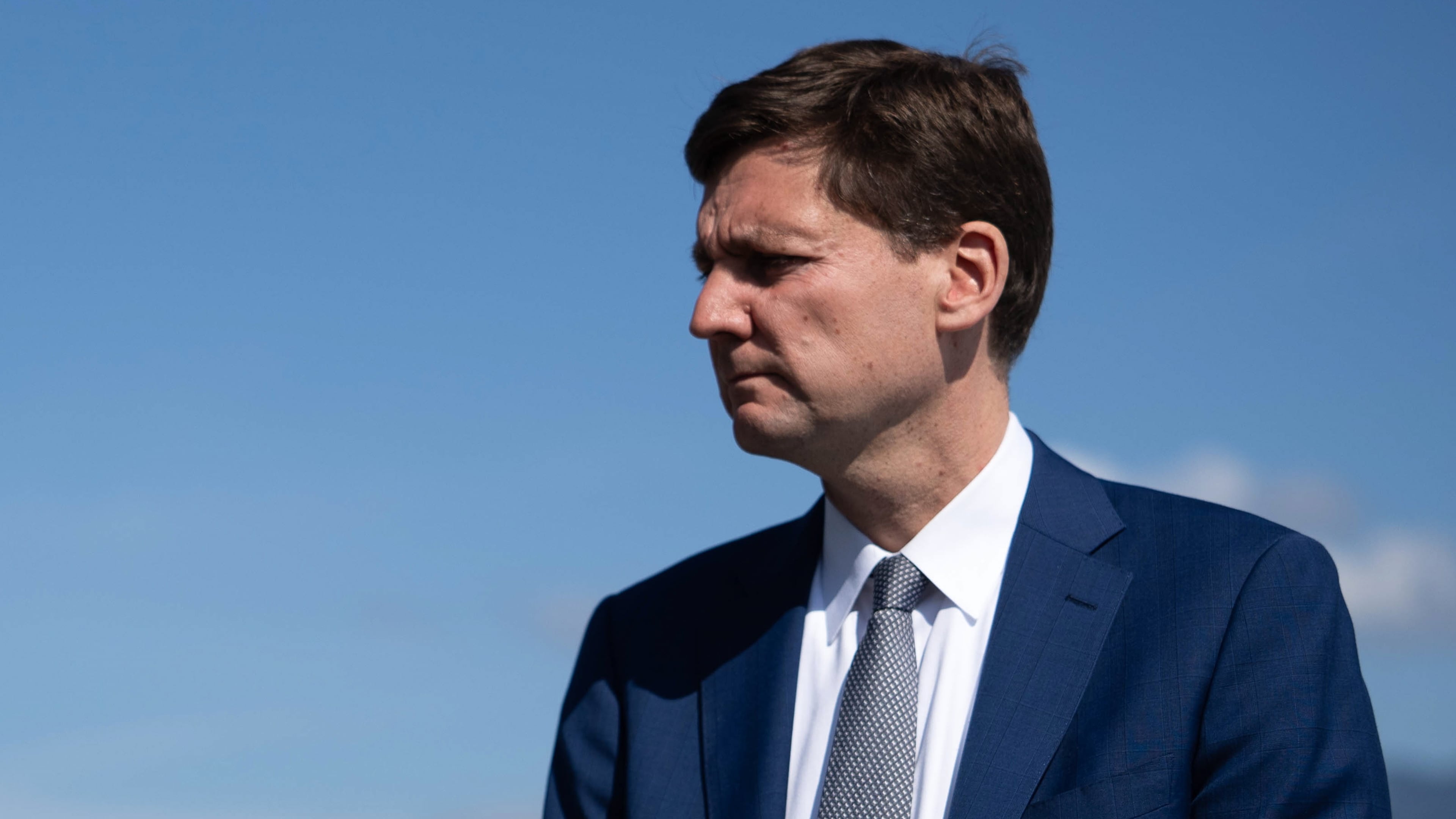 FILE - B.C. Premier David Eby looks on before a meeting in Vancouver, British Columbia, May 20, 2026. (Ethan Cairns/The Canadian Press via AP, File)