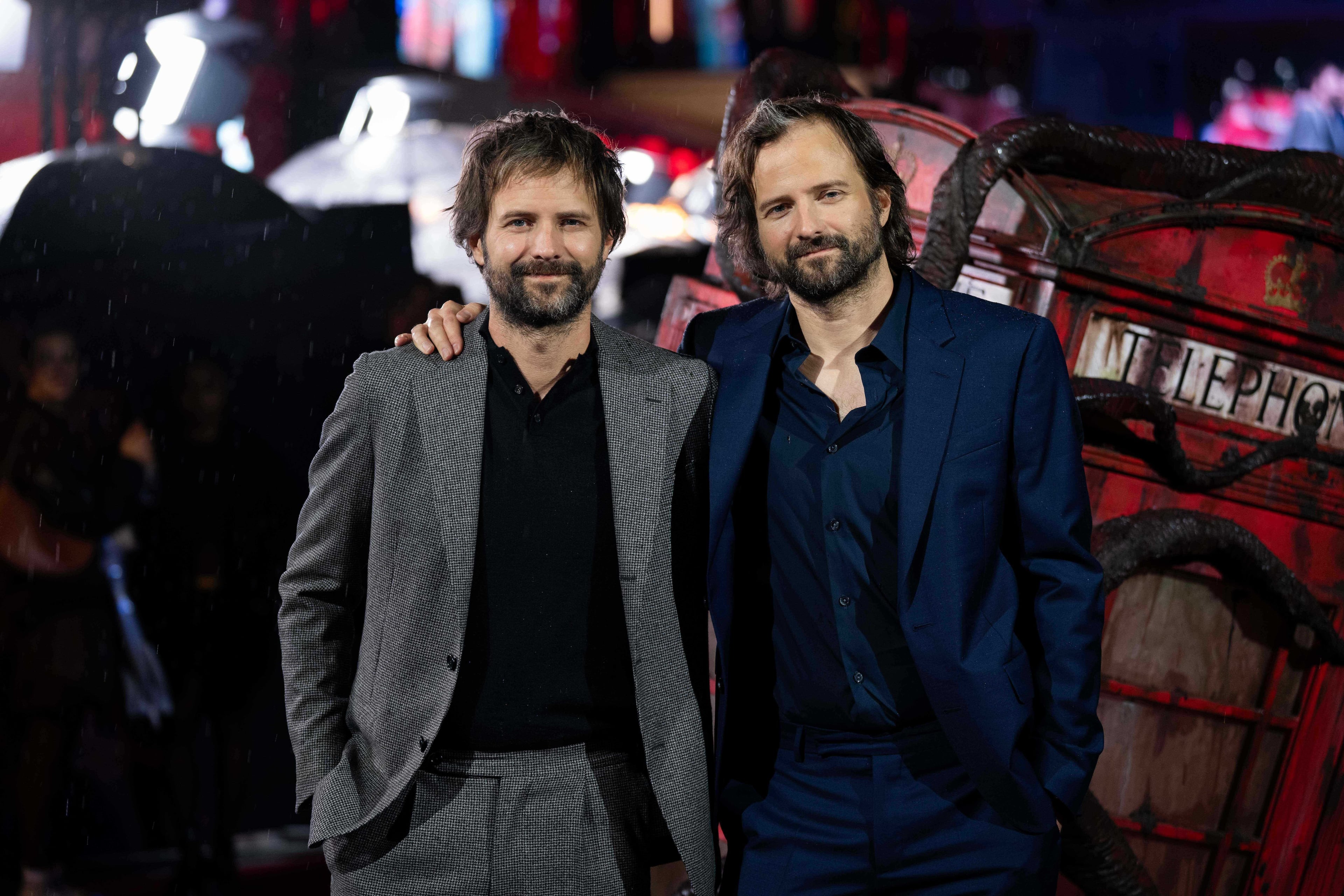 Ross Duffer (left) and brother Matt Duffer created "Stranger Things." (Scott A Garfitt/Invision/AP)