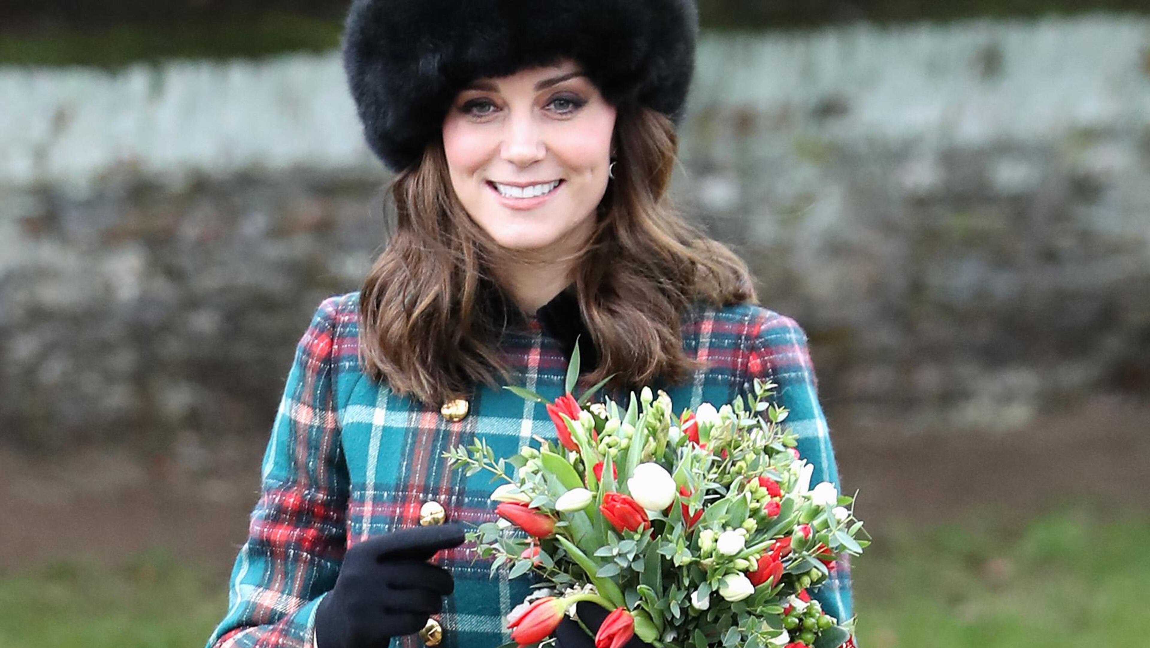 Catherine; Duchess of Cambridge attends Christmas Day Church service at Church of St Mary Magdalene on December 25, 2017 in King's Lynn, England. (Photo by Chris Jackson/Getty Images)
