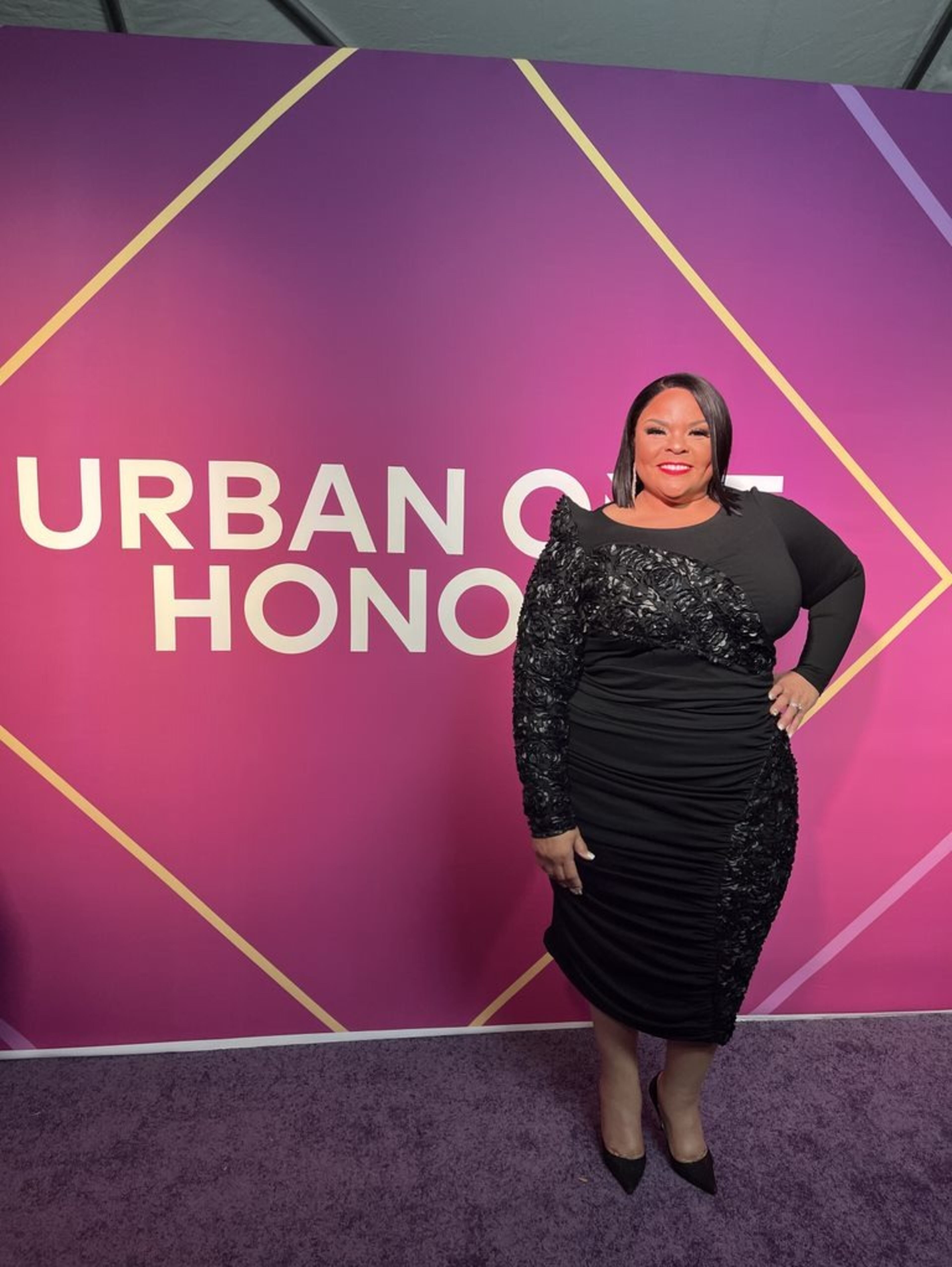Tamela Mann at the Urban One Honors red carpet (2022)