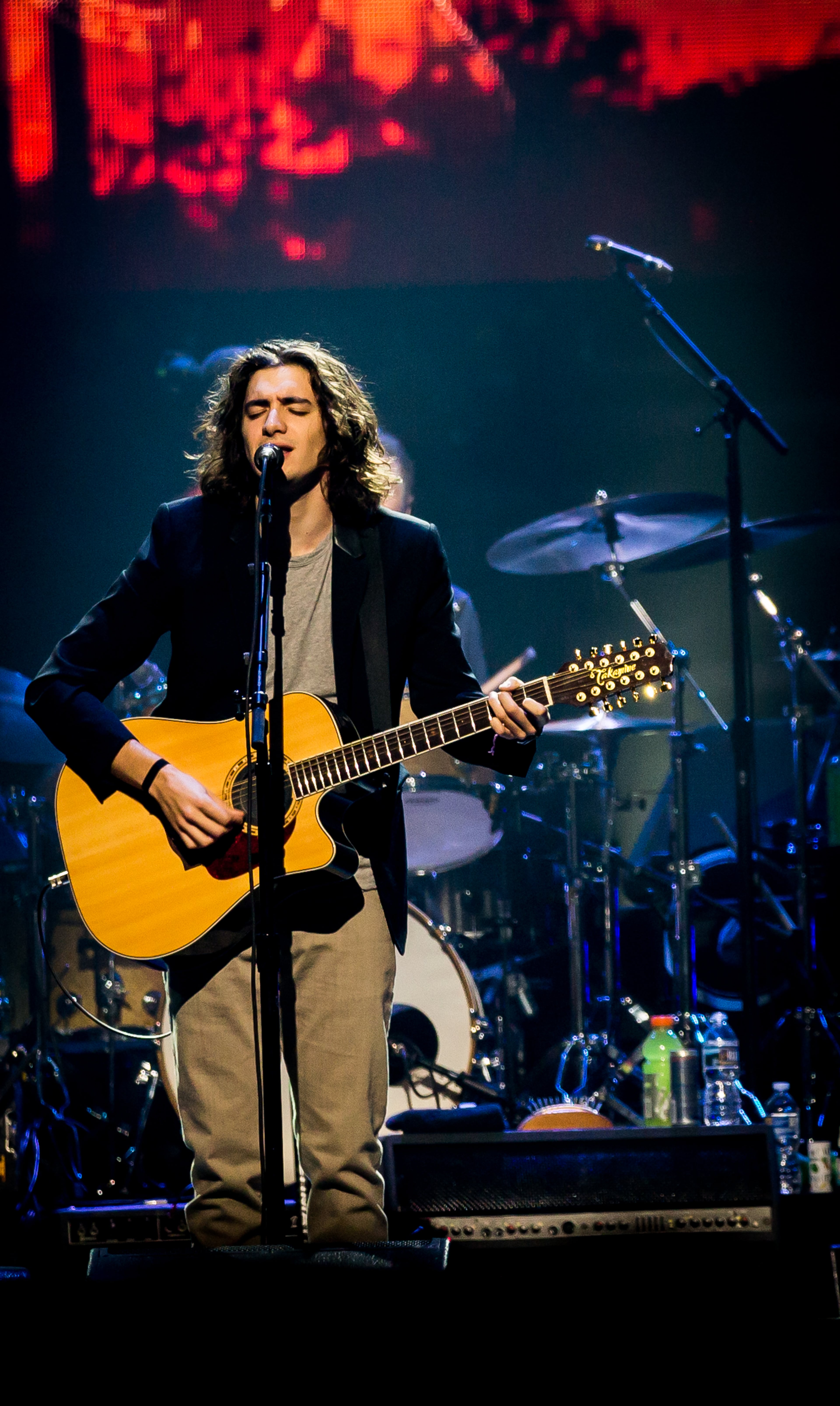 Deacon Frey looks a bit like his dad did in the 1970s. CREDIT: Ryan Fleisher