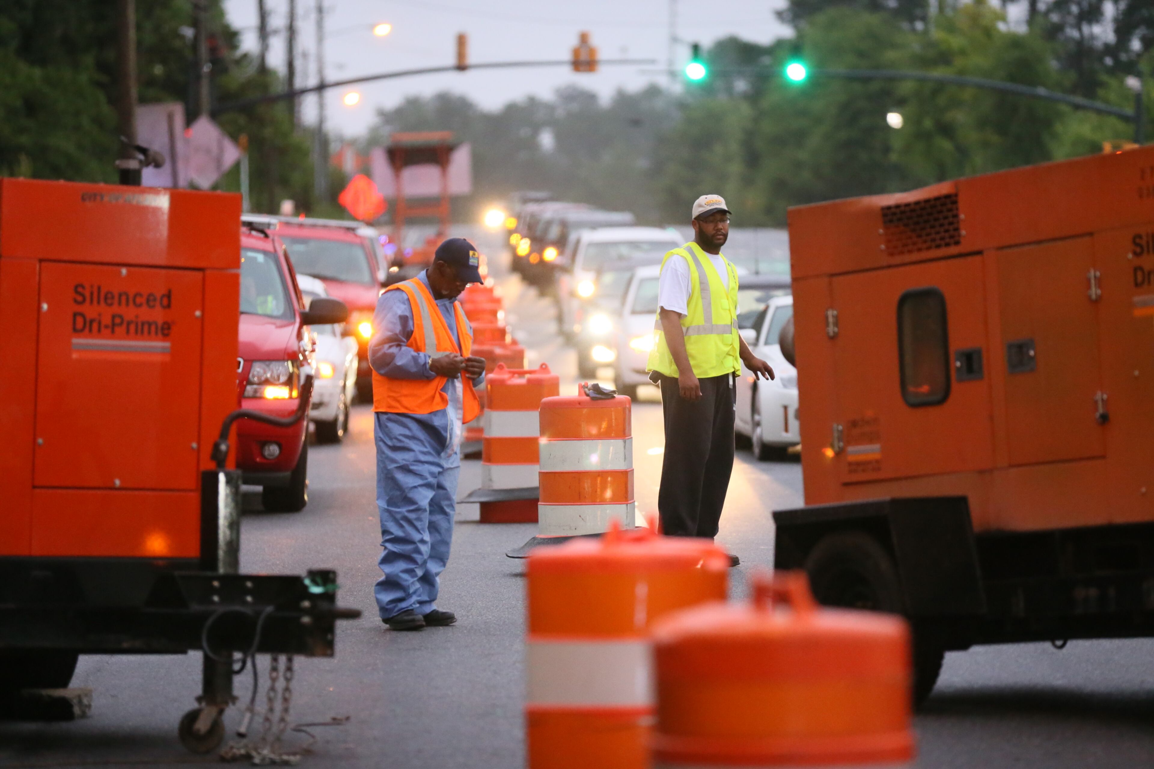 A flash flood warning posted for a large swath of metro Atlanta expired during the early morning hours Thursday, but the National Weather Service has issued a flood watch beginning Thursday afternoon for much of central and south Georgia. JOHN SPINK/JSPINK@AJC.COM