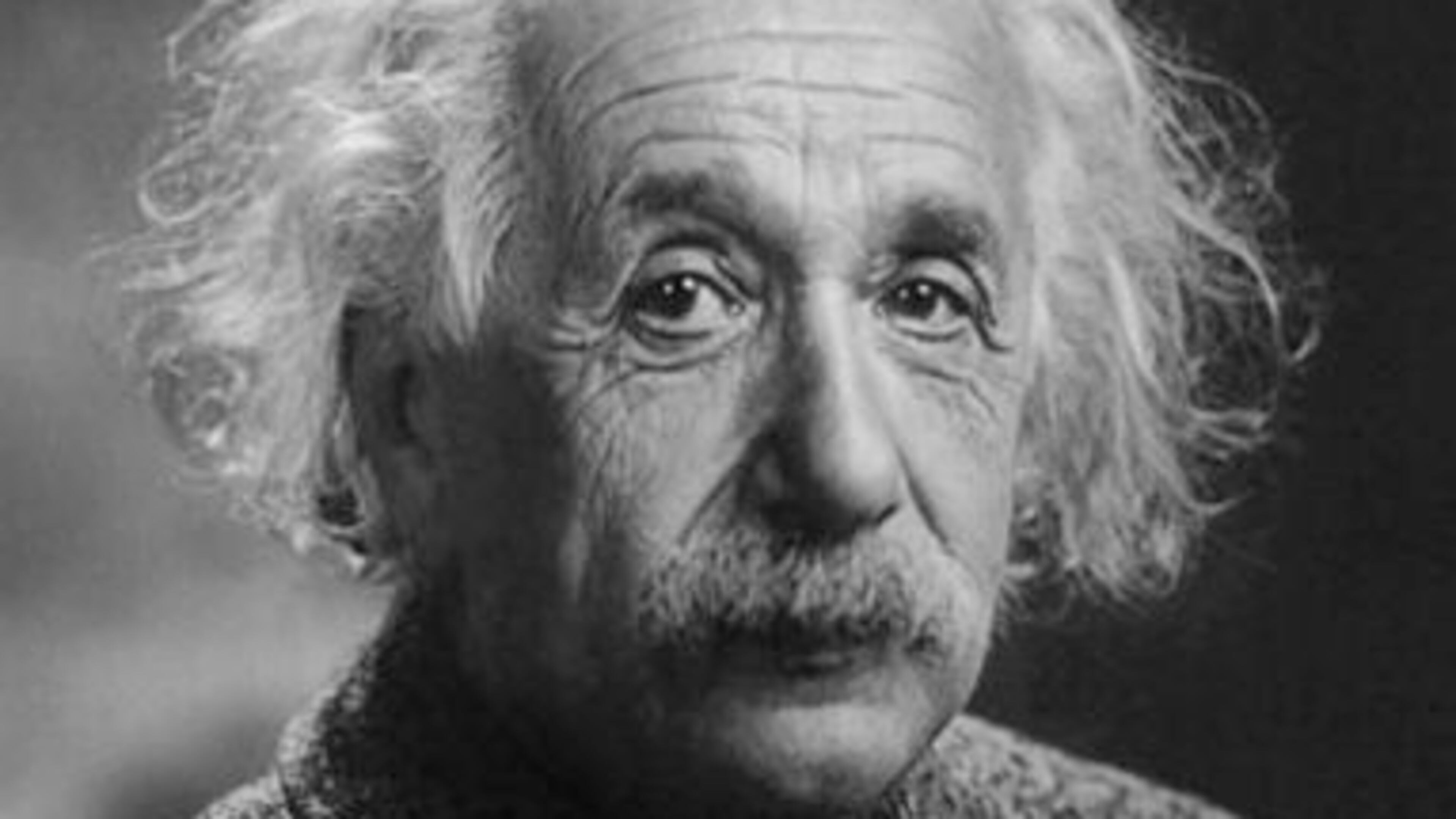 Theoretical physicist Albert Einstein was born on March 14, 1879 in Germany. He died in 1955 in New Jersey. (Oren Jack Turner/Library of Congress)