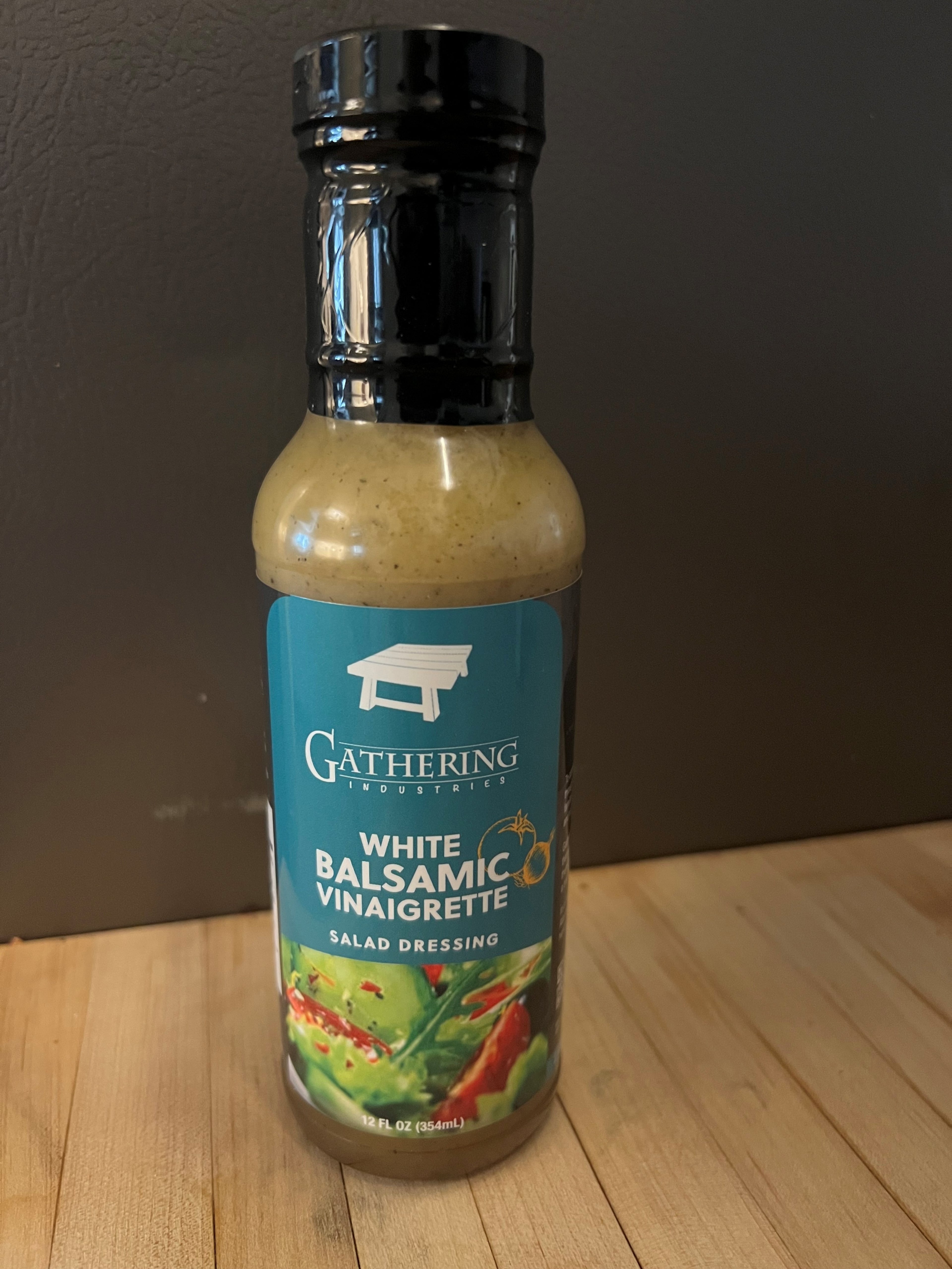 White balsamic vinaigrette from Gathering Industries. (Courtesy of Gathering Industries)