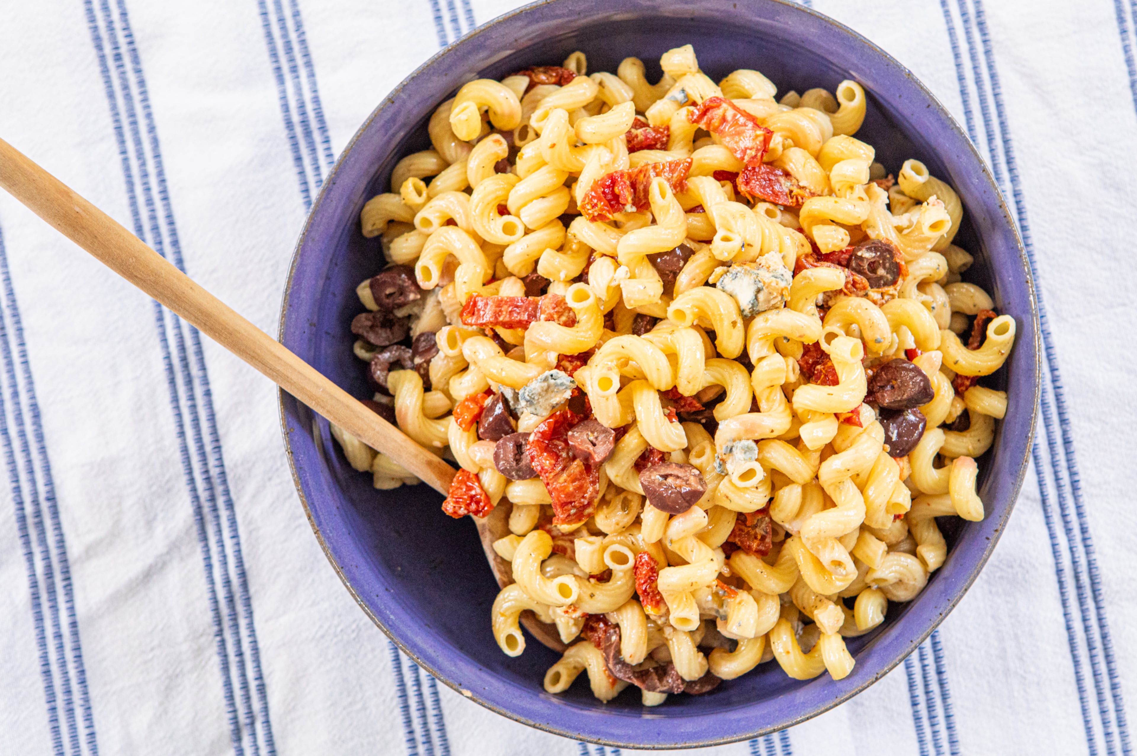 062926: Red, White and Blue Pasta Salad