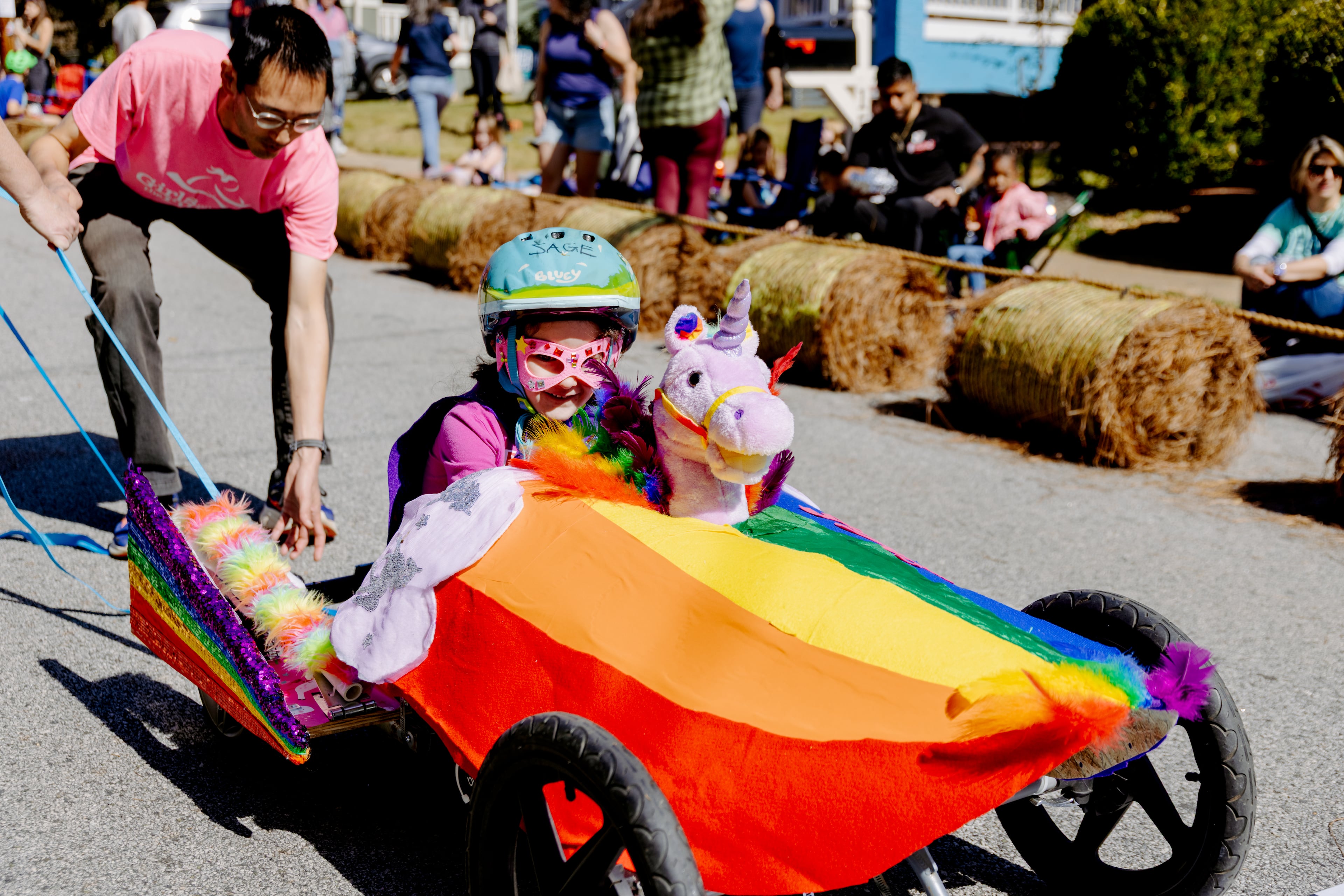 Cheer on creatively decorated non-motorized cars and their drivers at the Madison Avenue Derby on Saturday, Oct. 24. (Monica Conlin Photography/Courtesy of Madison Avenue Derby)