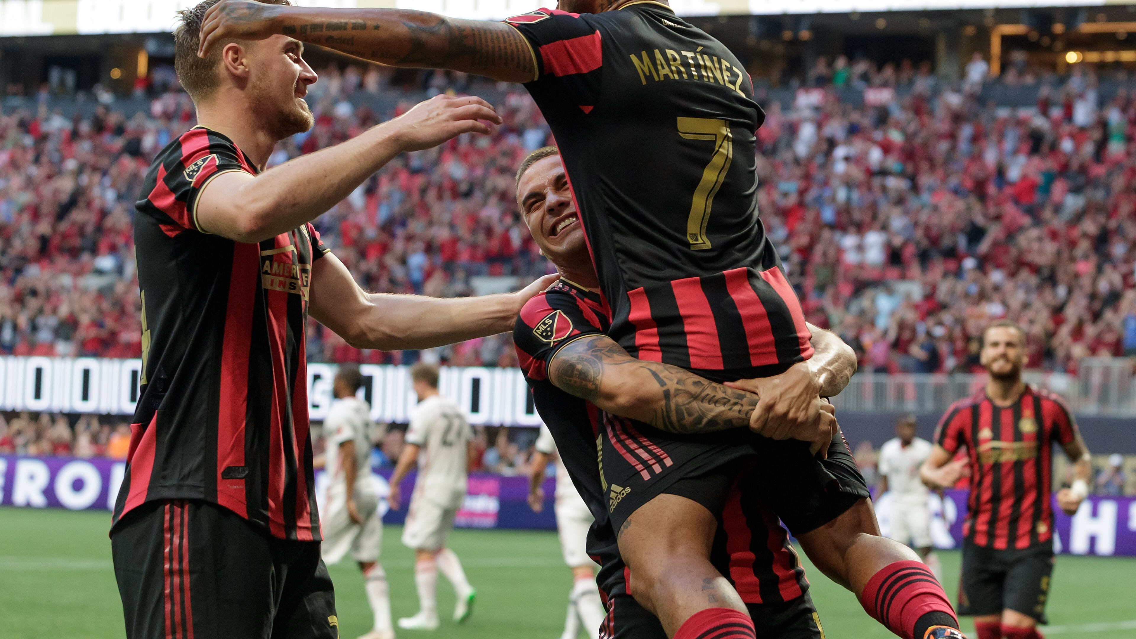 Atlanta United hosted Toronto on Wednesday in an MLS game at Mercedes-Benz Stadium. (Atlanta United)