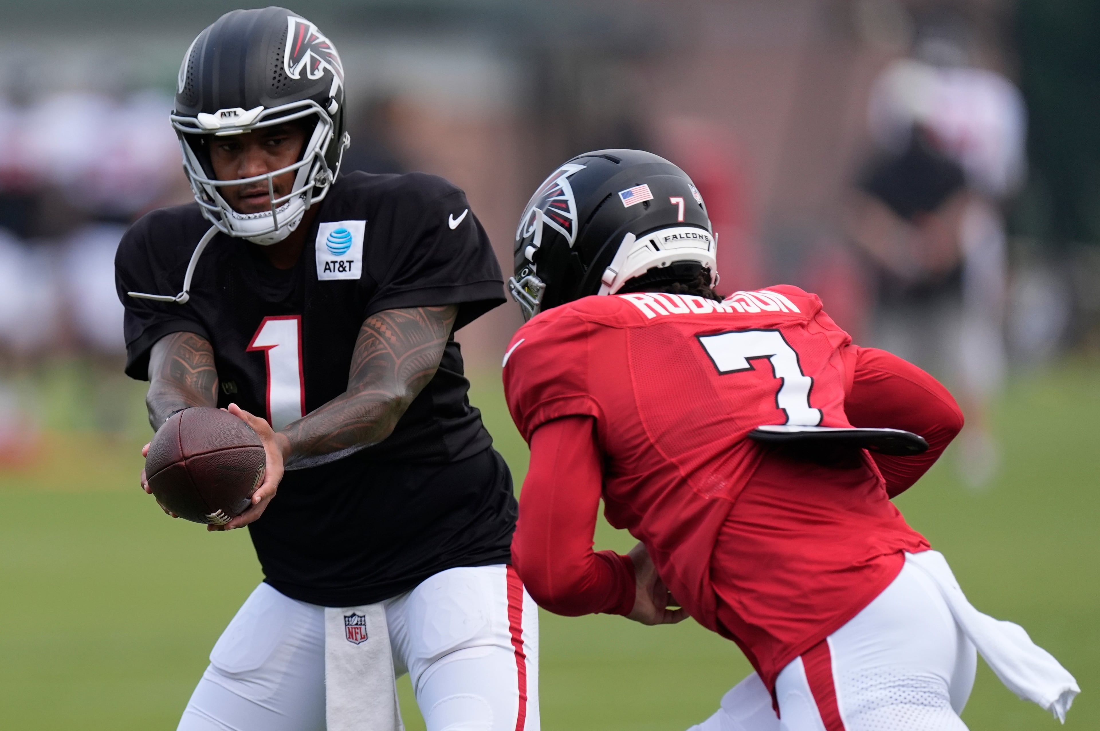 Falcons Camp Football
