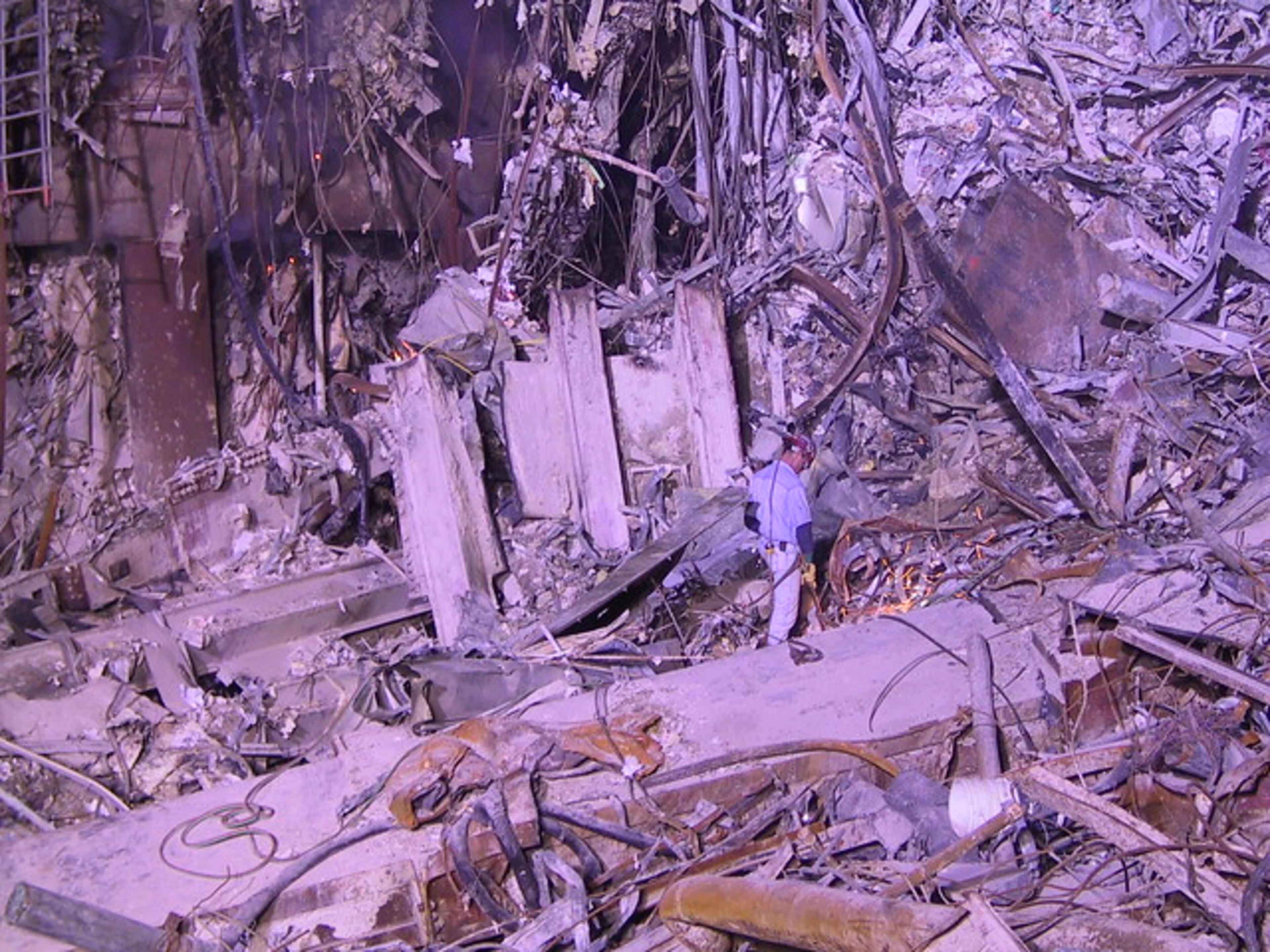 Jason Scott uploaded thousands of photos of the Ground Zero cleanup after the 9/11 attacks. The photos were discovered on a CD Rom purchased at an estate sale, according to the BBC.