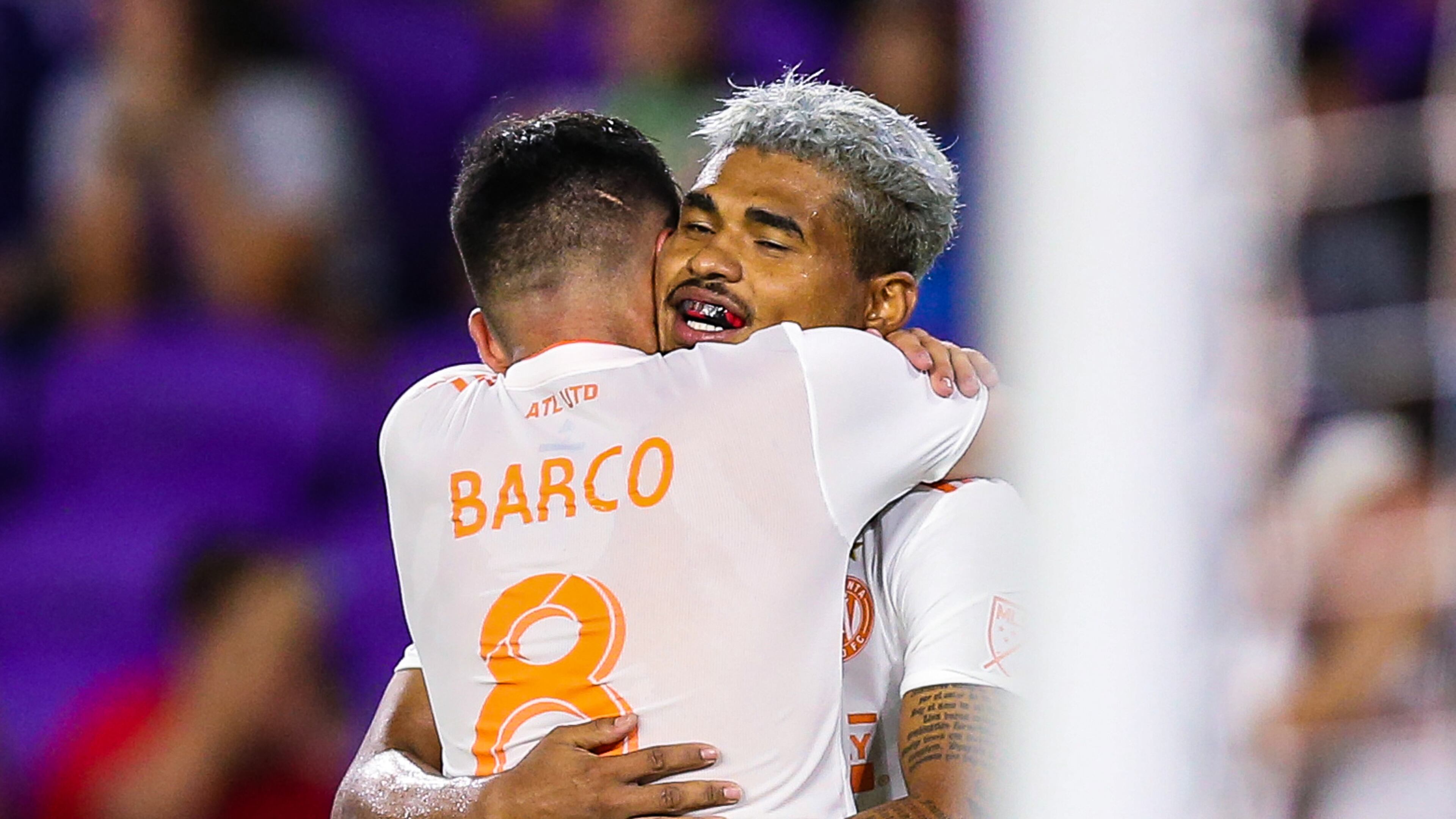 Images from the match between Atlanta United and Orlando City SC at Exploria Stadium in Orlando, Florida. (Photo by Carmen Mandato/Atlanta United)