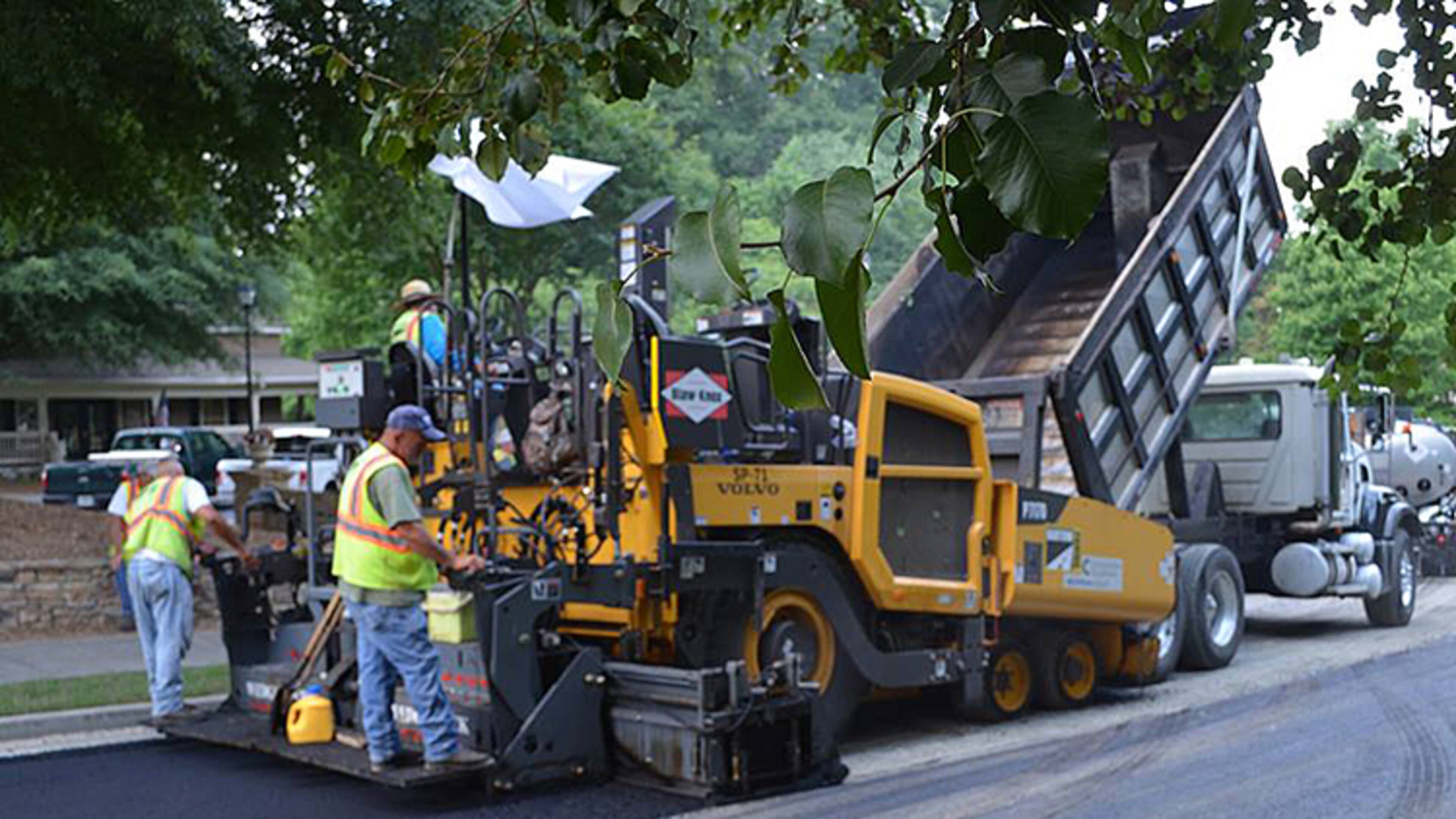 Johns Creek Public Works this year resurfaced 34.1 miles of streets in 26 subdivisions. CITY OF JOHNS CREEK