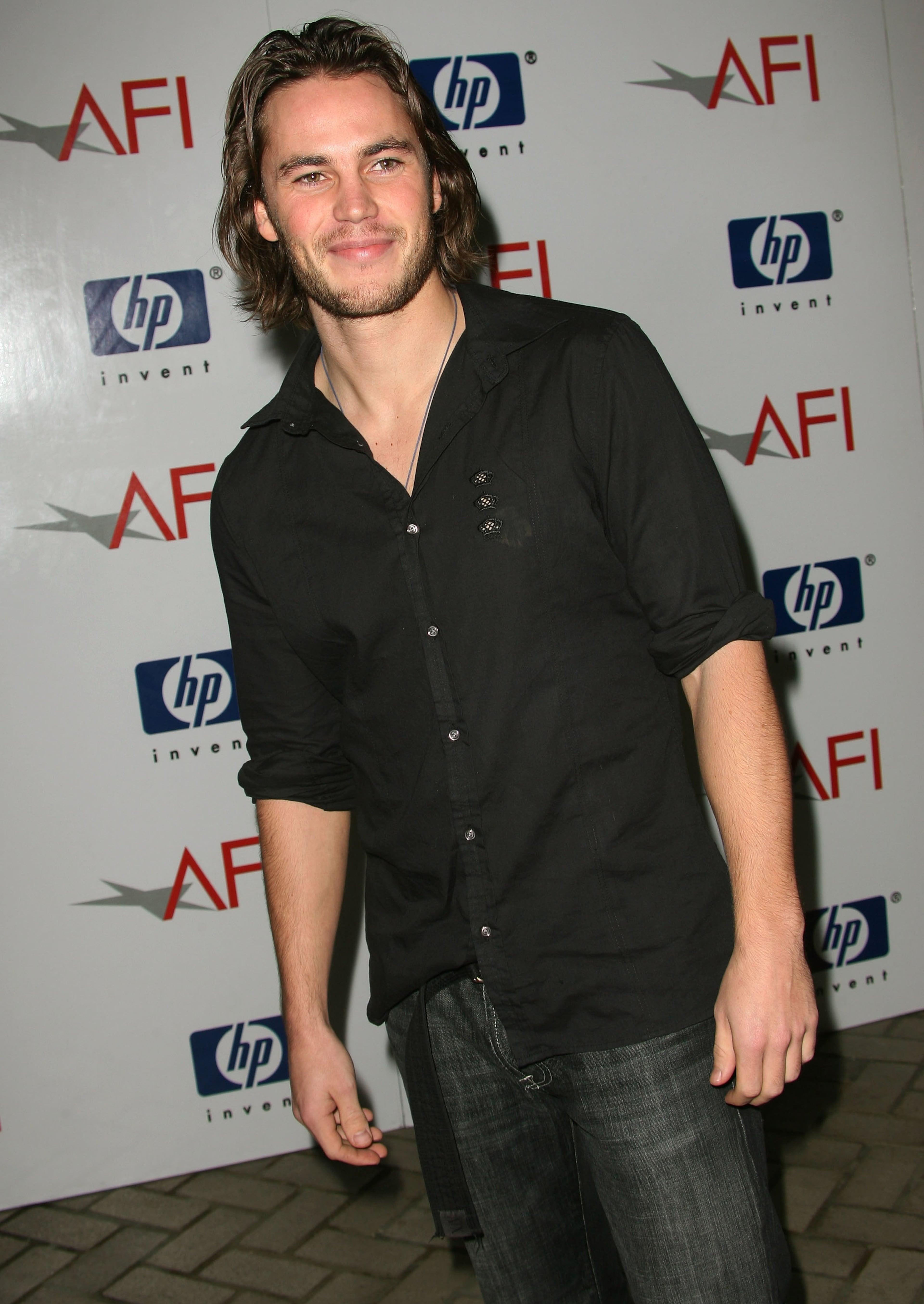 BEVERLY HILLS, CA - JANUARY 11: Actor Taylor Kitsch arrives at the 8th Annual AFI Awards held at the Four Seasons Hotel on January 11, 2008 in Beverly Hills, California. (Photo by Frederick M. Brown/Getty Images)