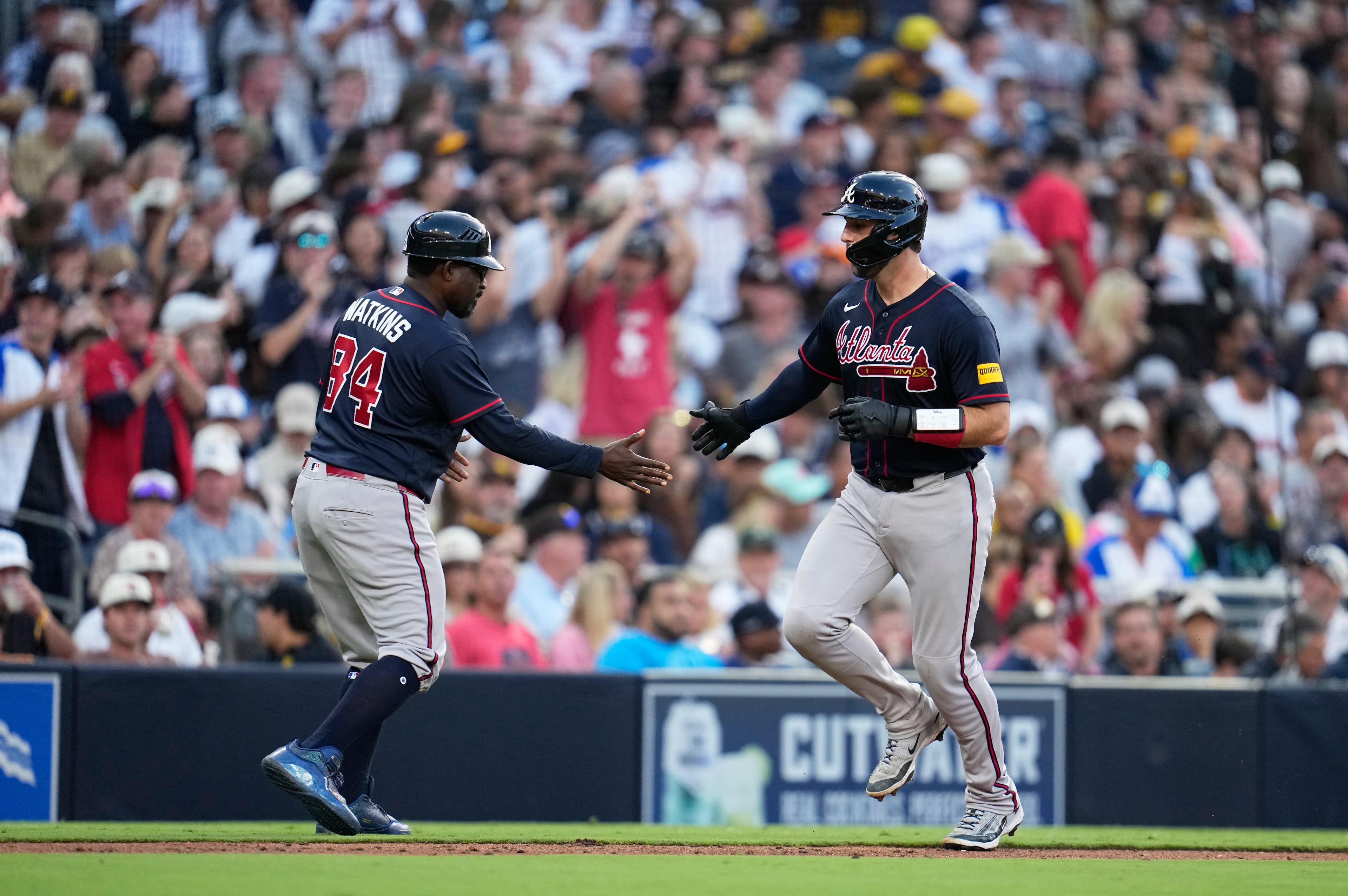 Braves Padres Baseball