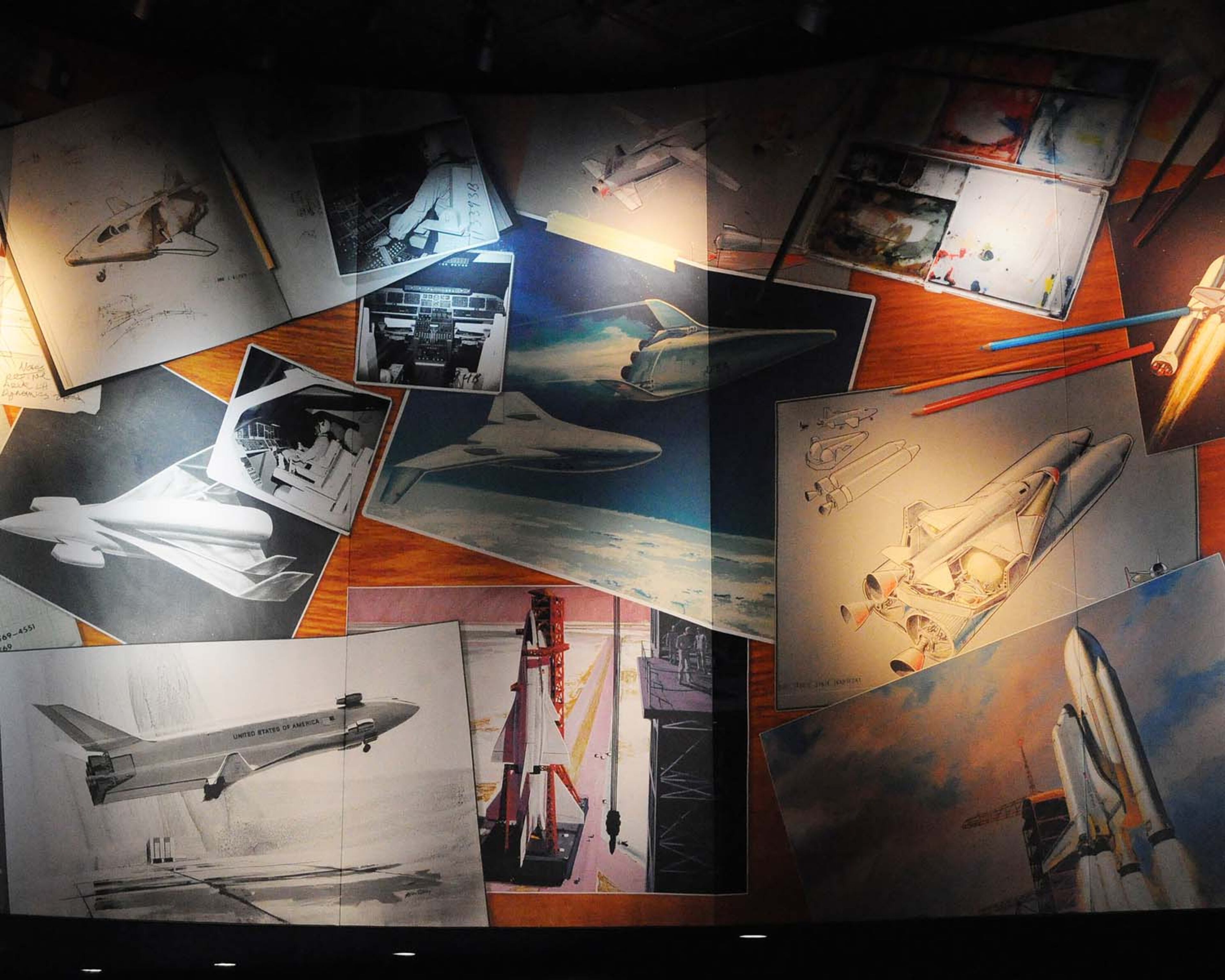 Kennedy Space Center Visitor Complex celebrated the grand opening of the new $100 million attraction featuring the Space Shuttle Atlantis.